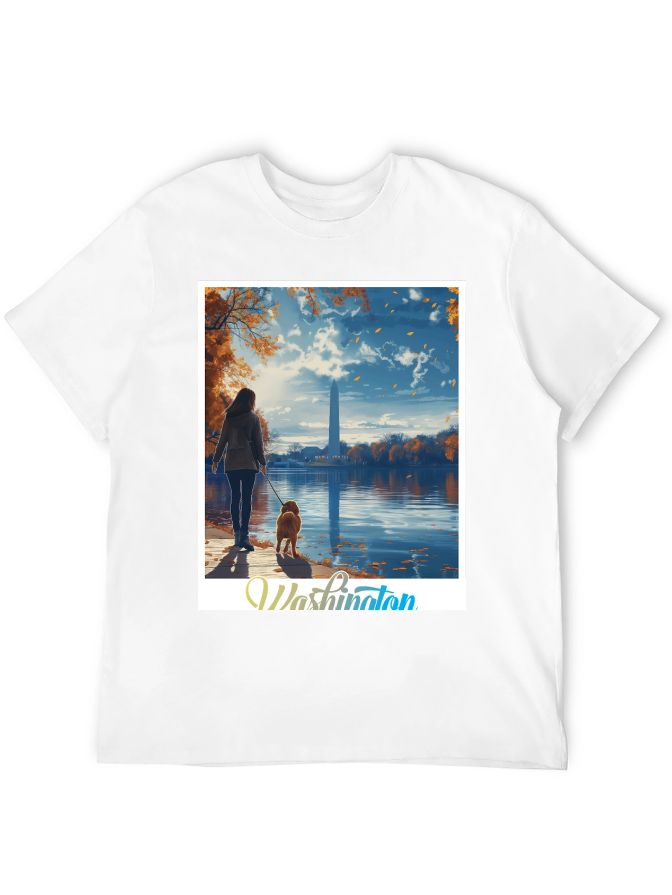 Black Washington Monument Graphic Tee view 12