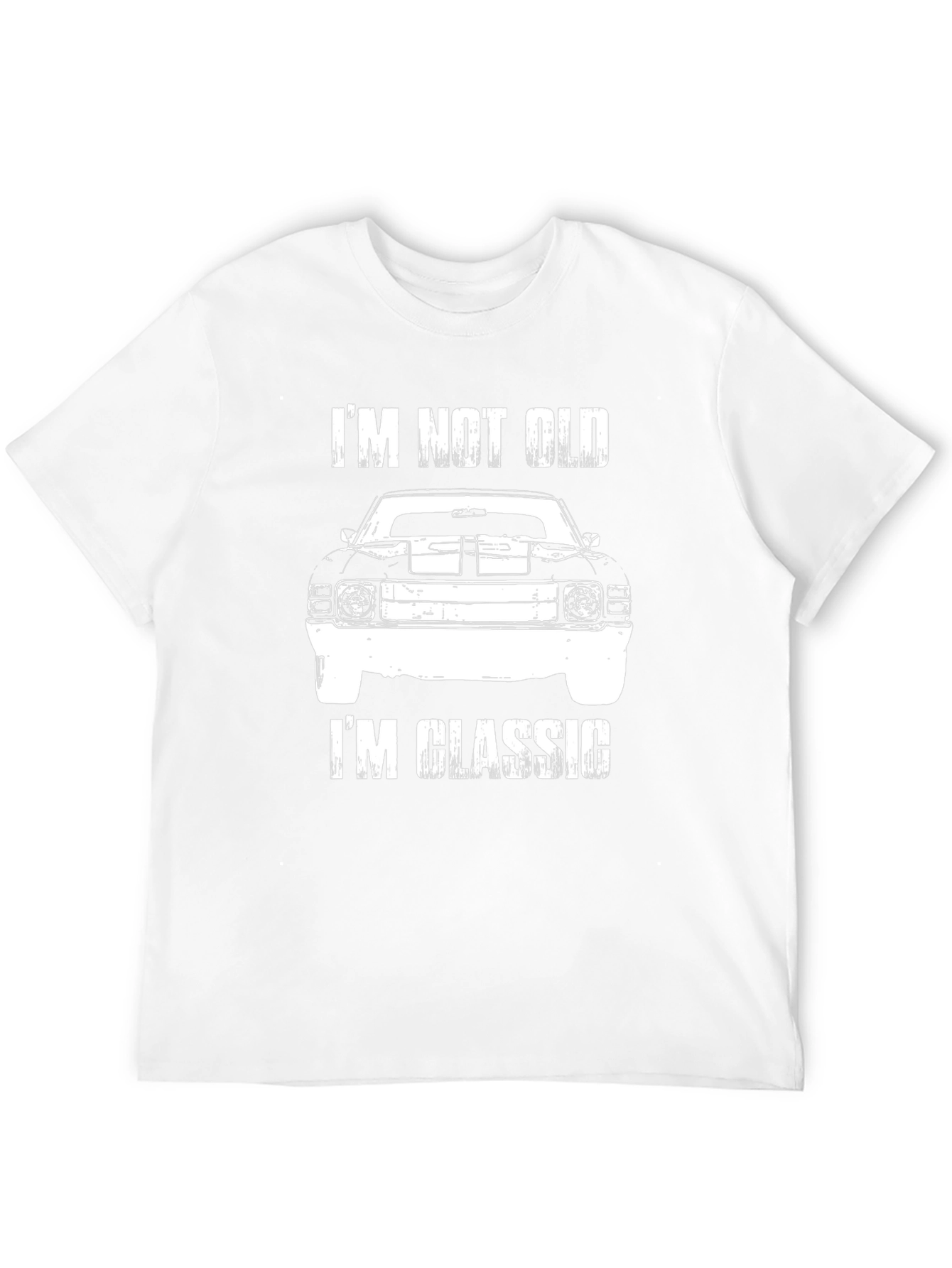Black I'm Not Old I'm Classic Car Graphic T-Shirt view 12