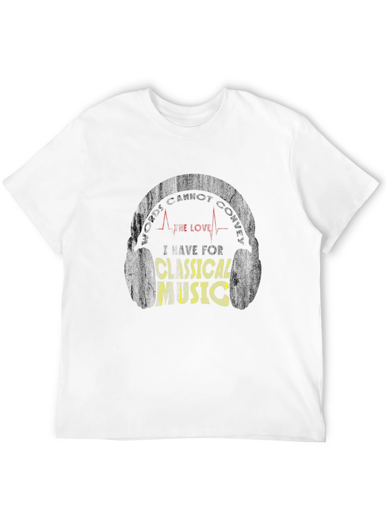 Black Classical Music Love T-Shirt view 12