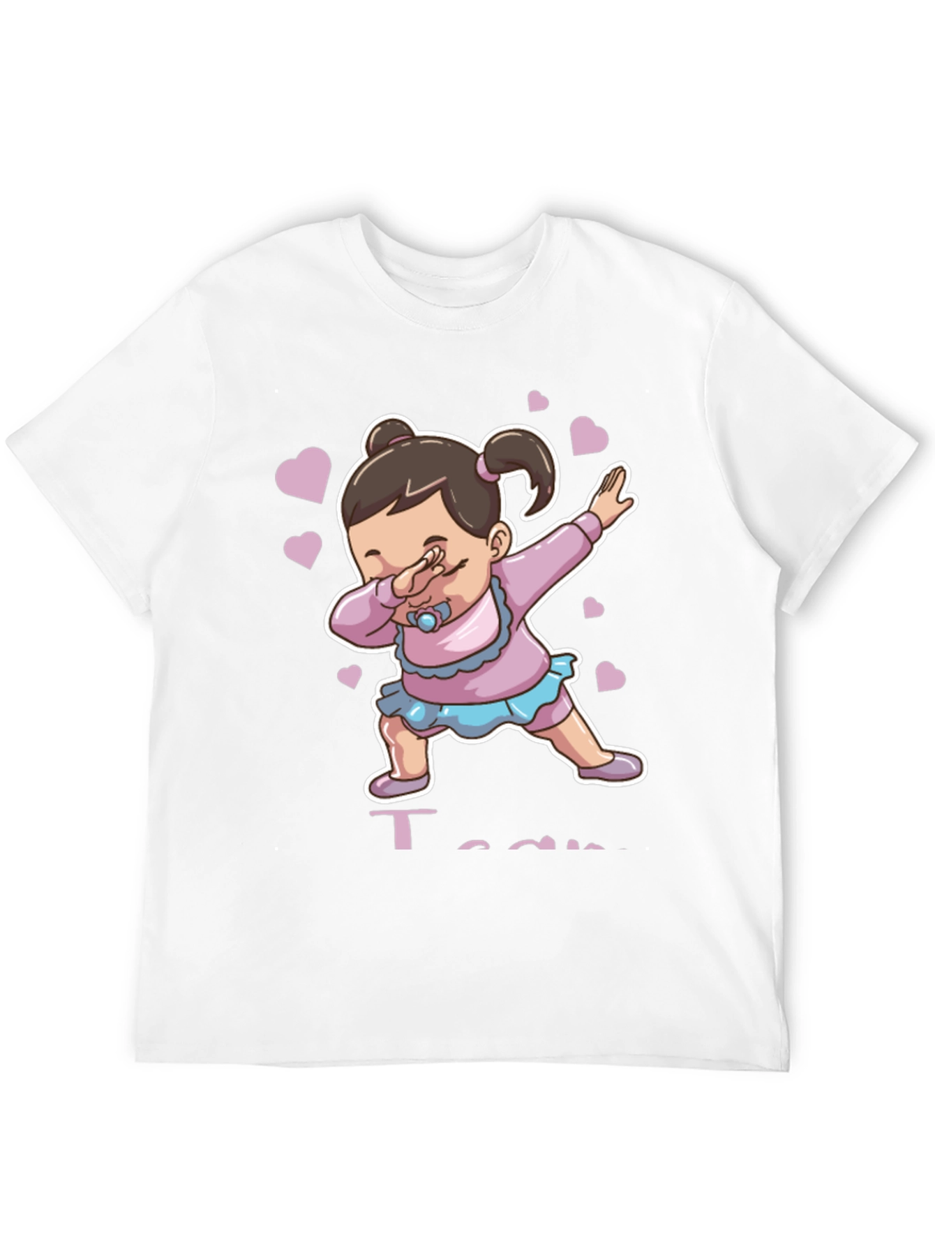 Black Dabbing Toddler Tee view 12