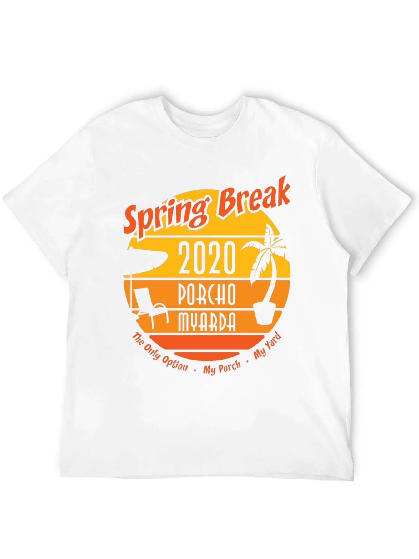 Black Spring Break 2020 Porcho Myarda T-Shirt view 12