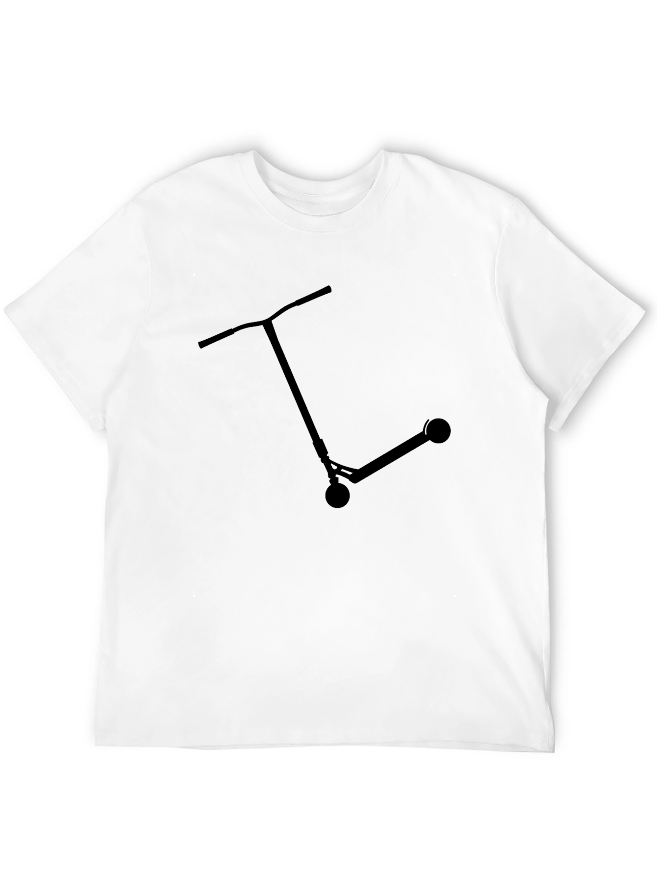 Black Scooter Graphic Tee - Black view 12