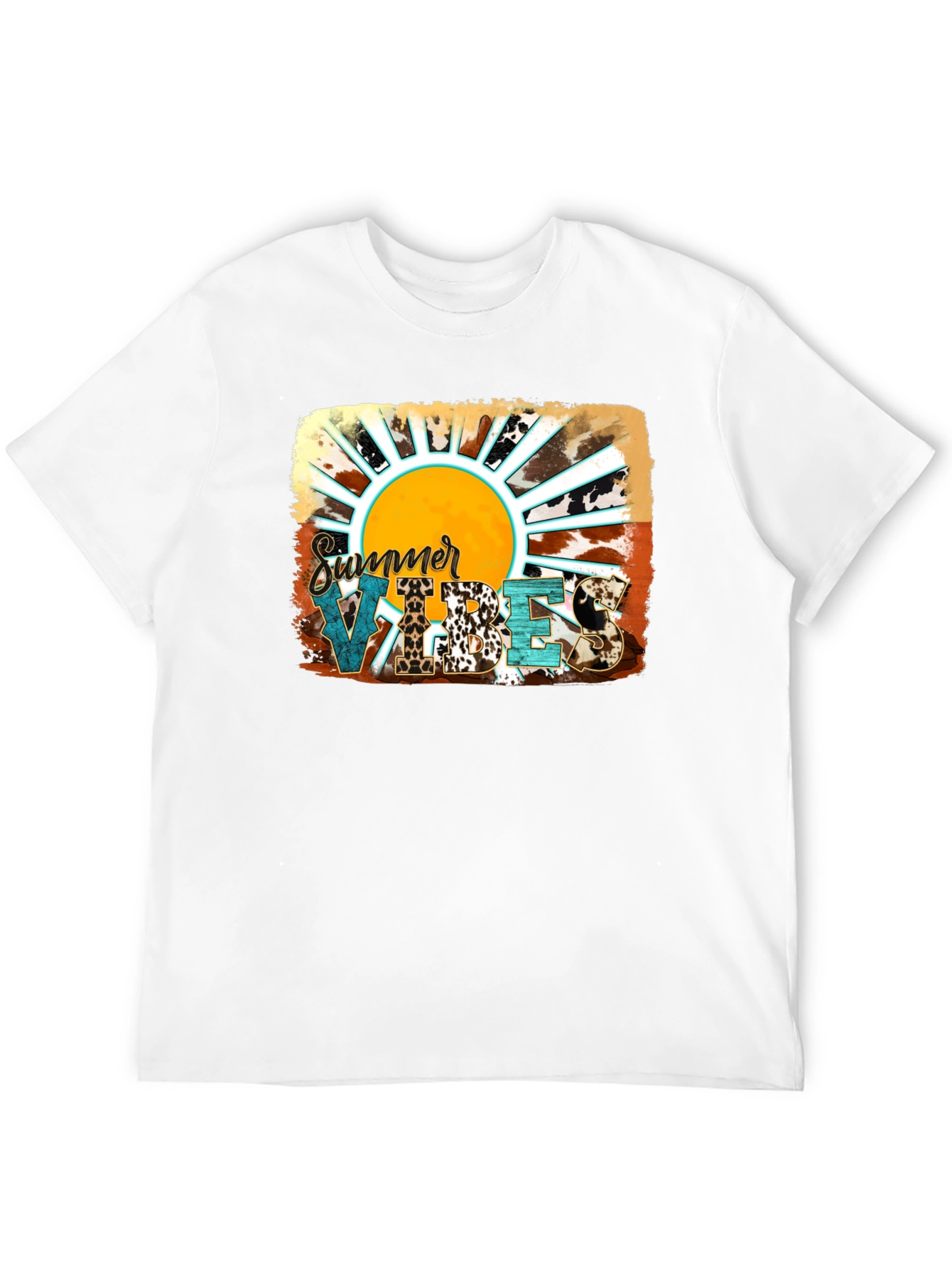 Black Summer Vibes Graphic Tee view 12