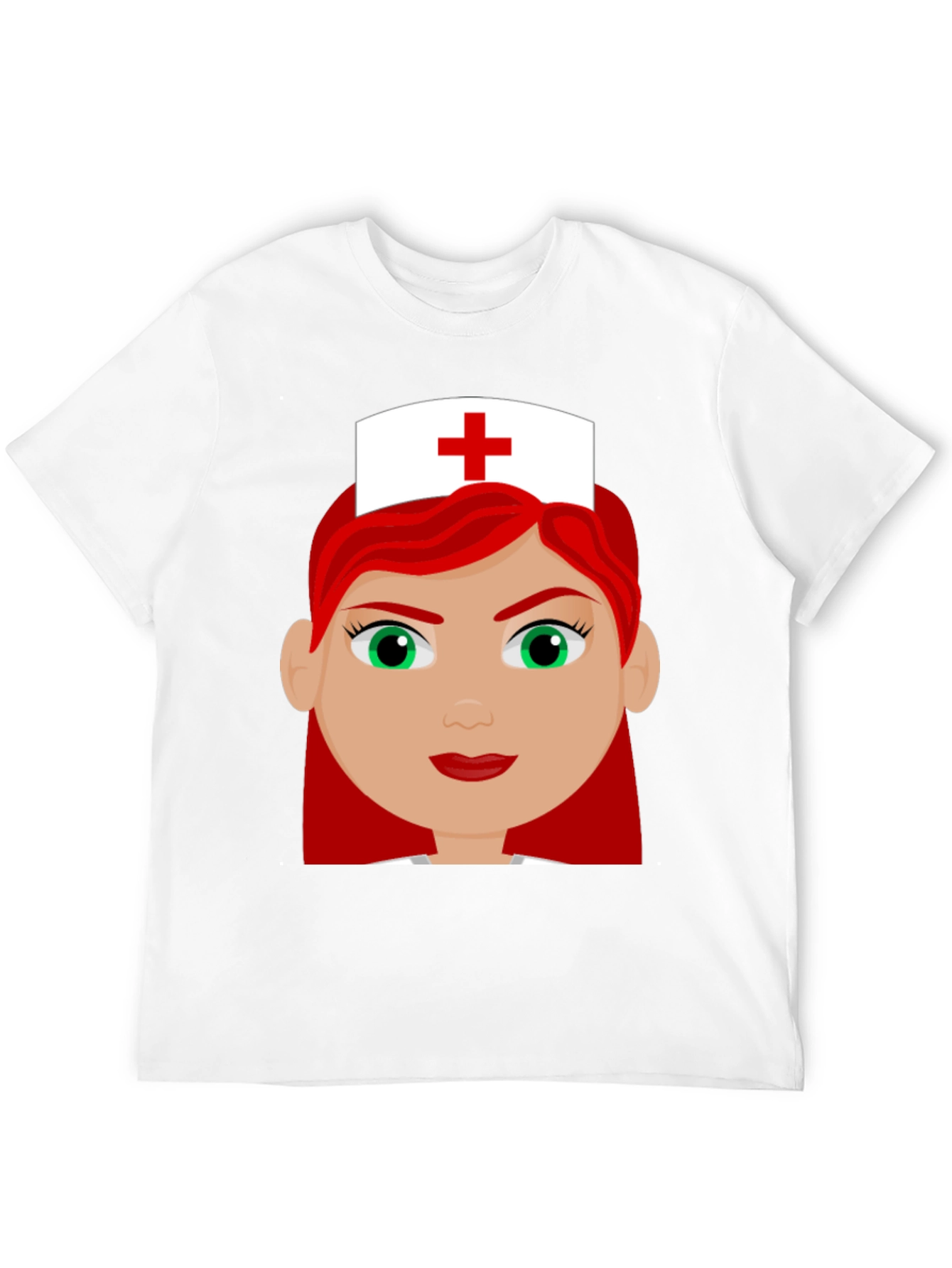 Black Nurse Cartoon Graphic T-Shirt view 12