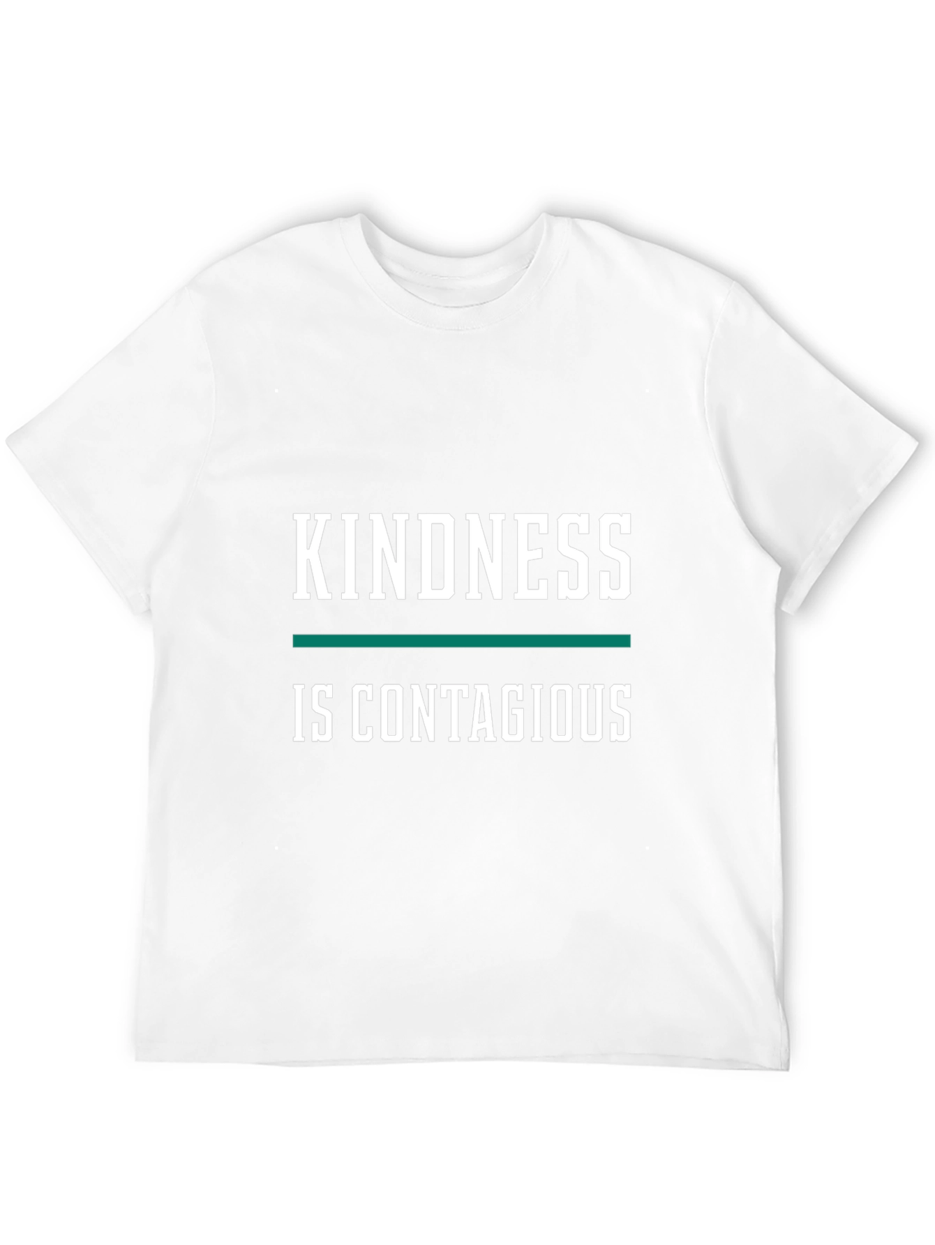 Black Kindness is Contagious Graphic Tee - Black view 12