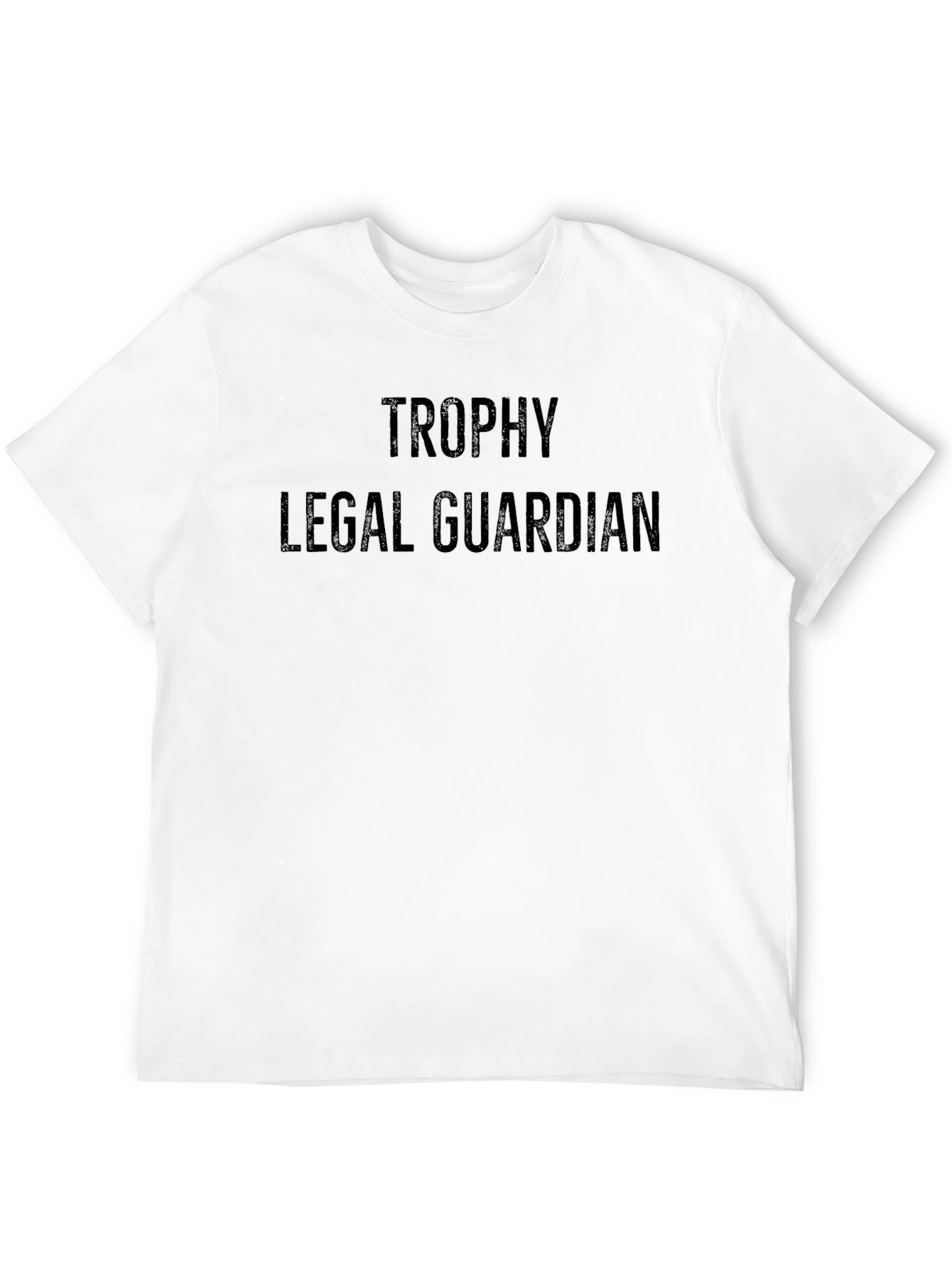 Black Trophy Legal Guardian Black Graphic T-Shirt view 12