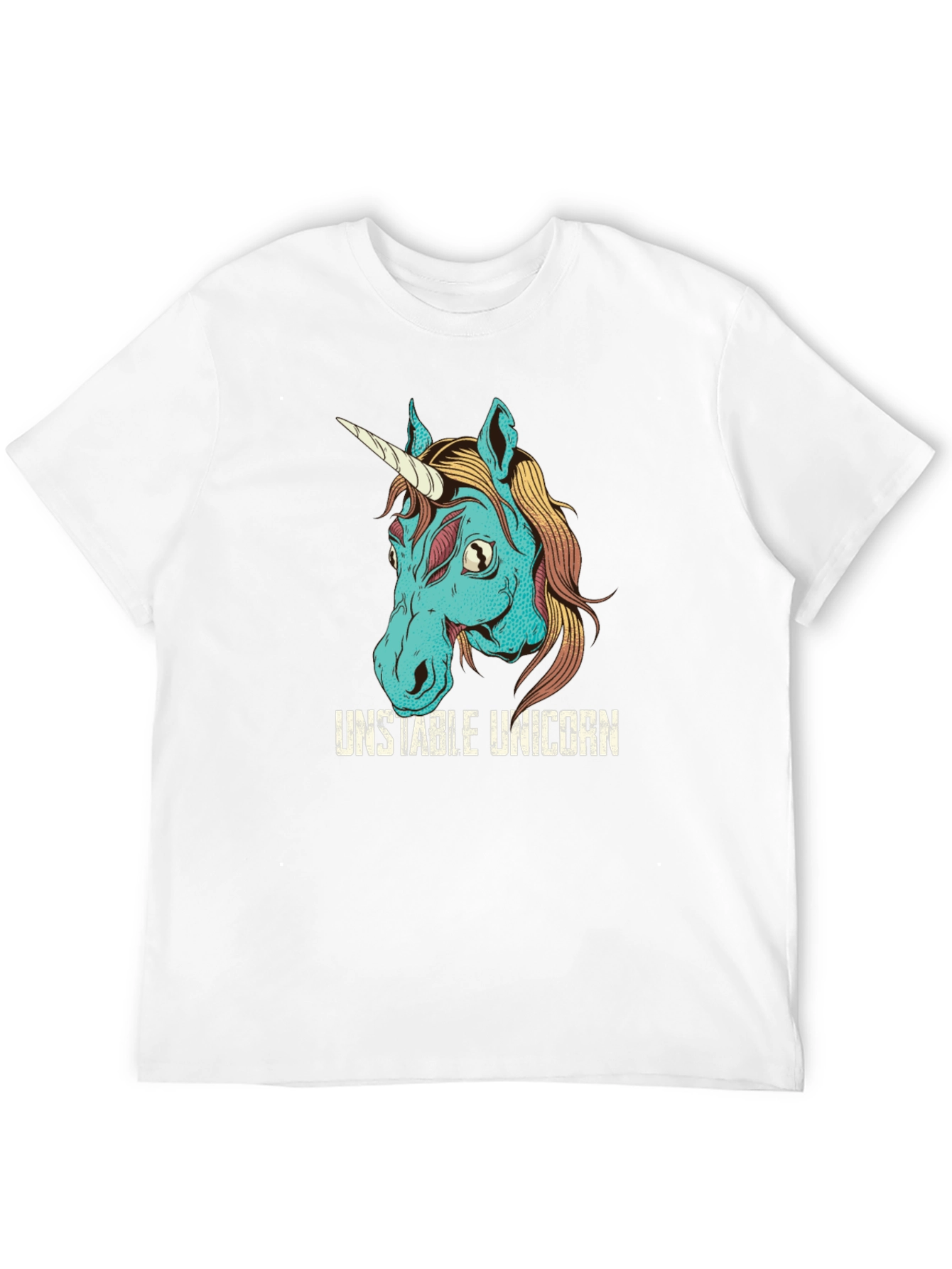 Black Unstable Unicorn Graphic Tee view 12