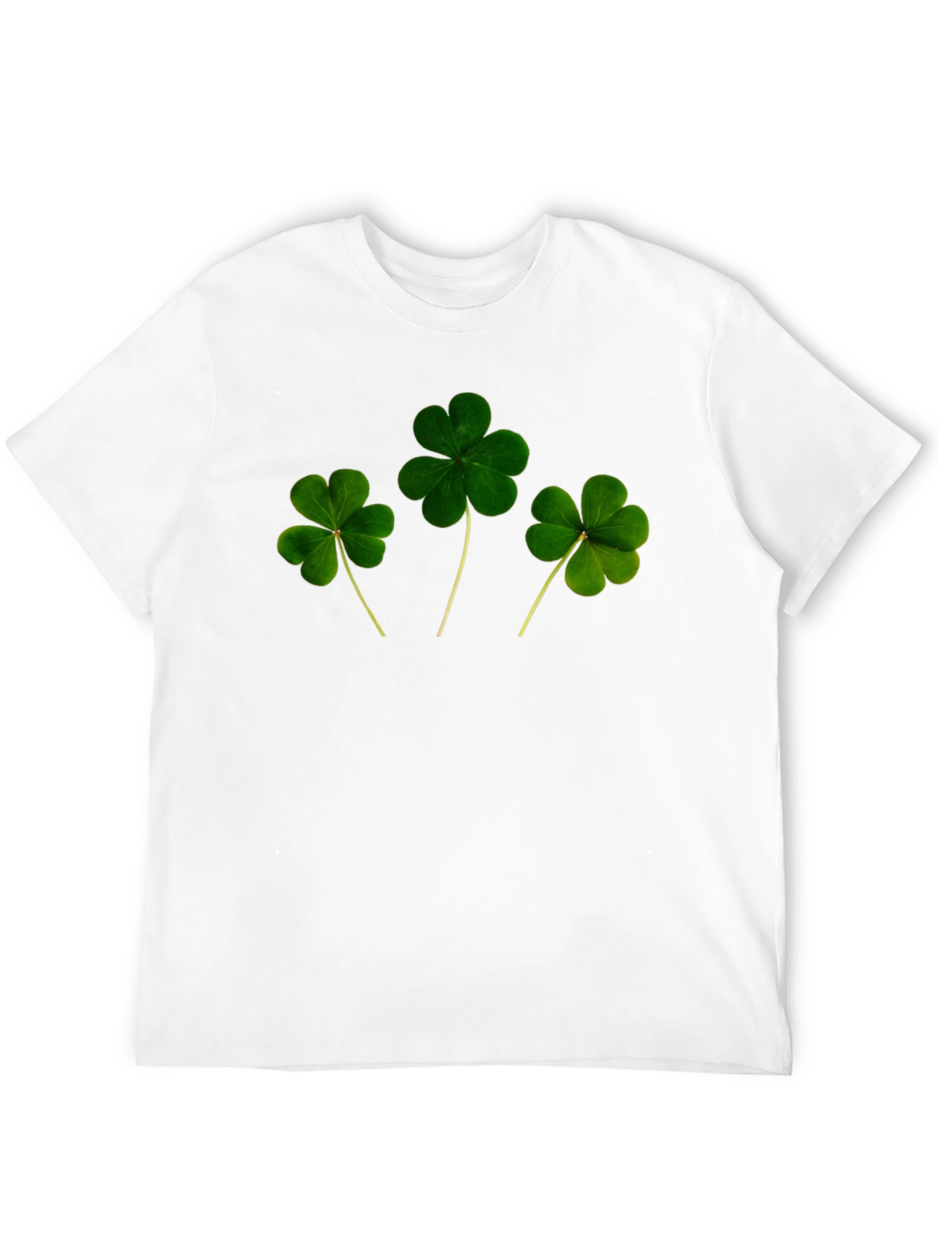 Black Lucky Clover T-Shirt - St. Patrick's Day view 12