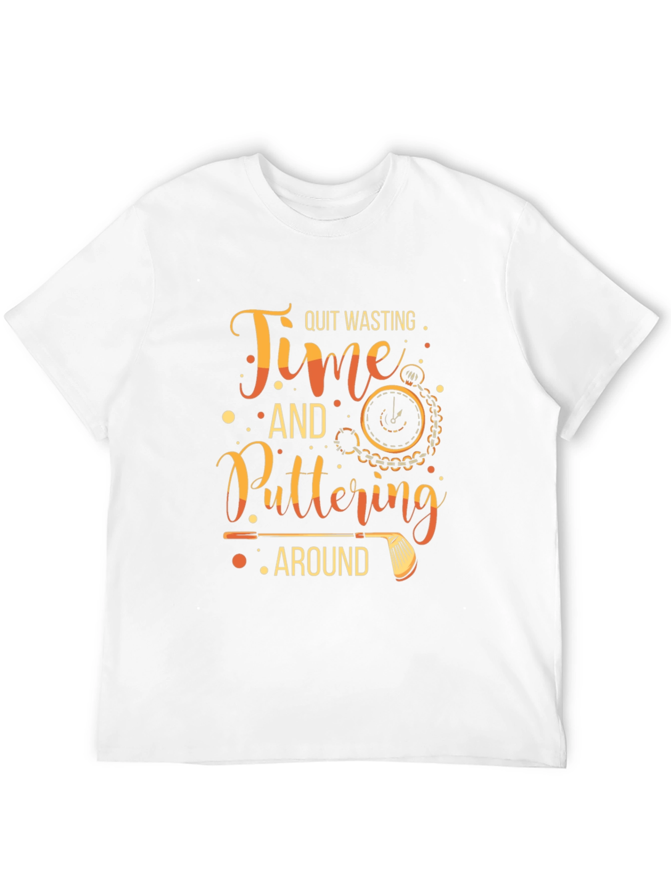 Quit Wasting Time Golf T-Shirt - 12