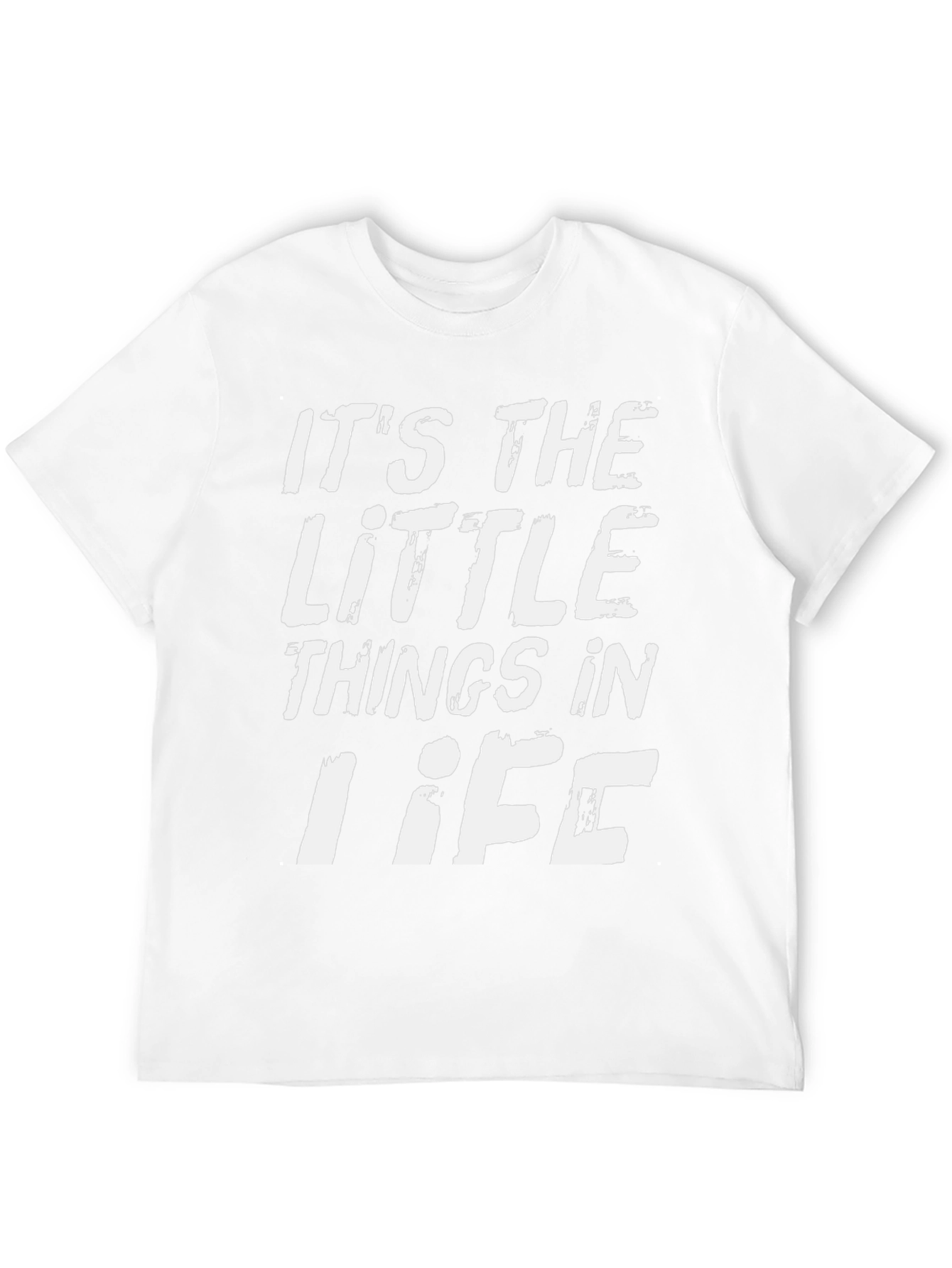 Black Little Things in Life Graphic T-Shirt view 12