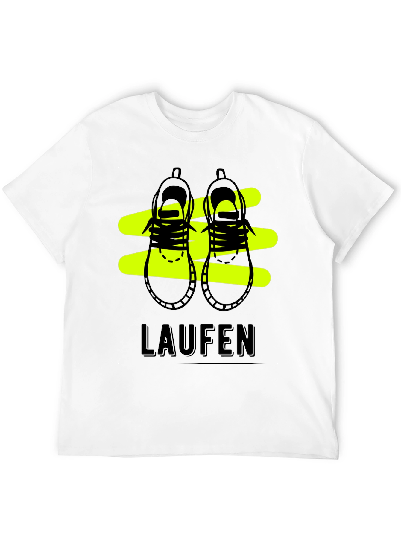 Black Laufen Black Graphic Tee - Running Shoes view 12