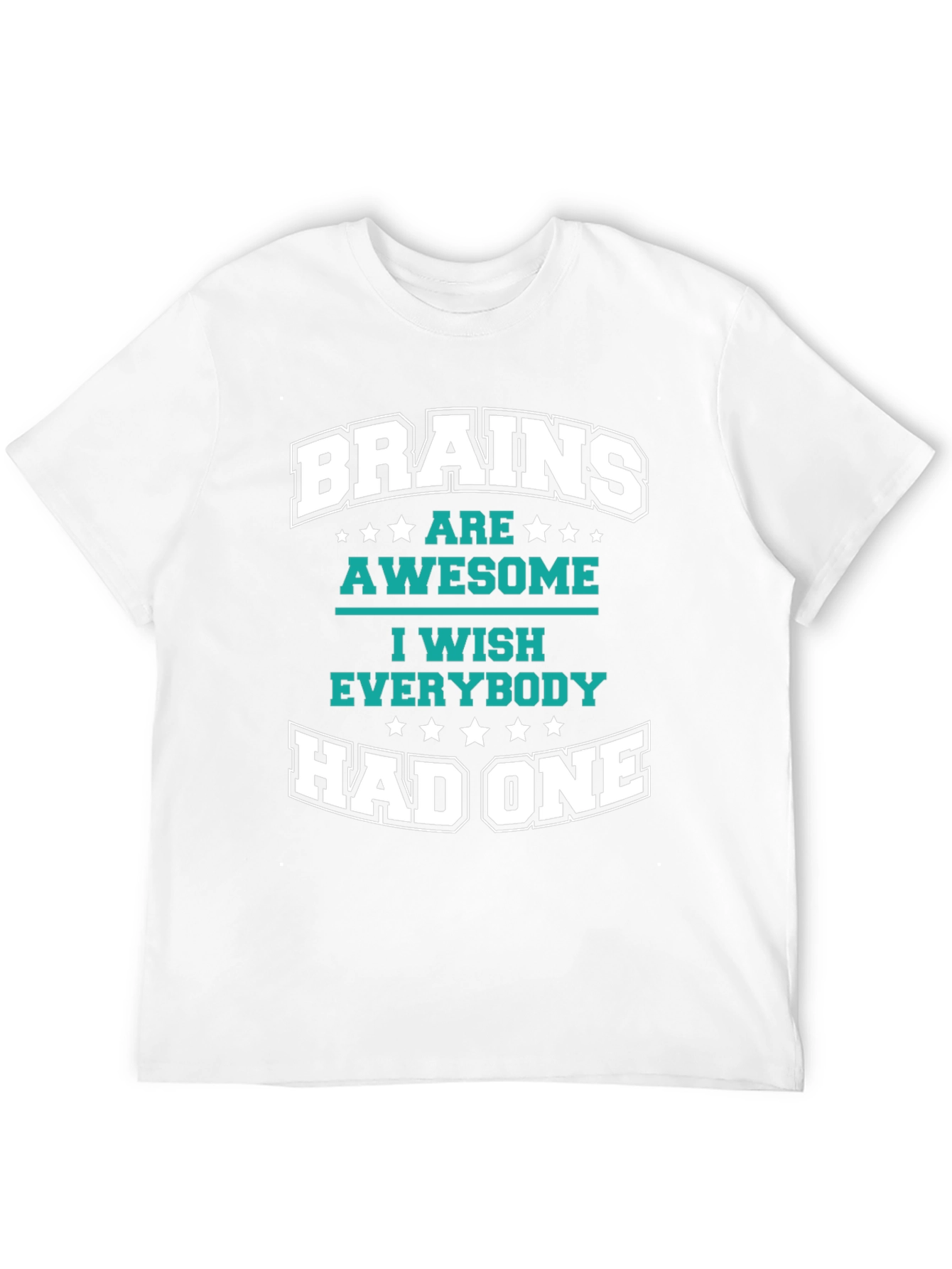 Black Brains Are Awesome Graphic T-Shirt view 12