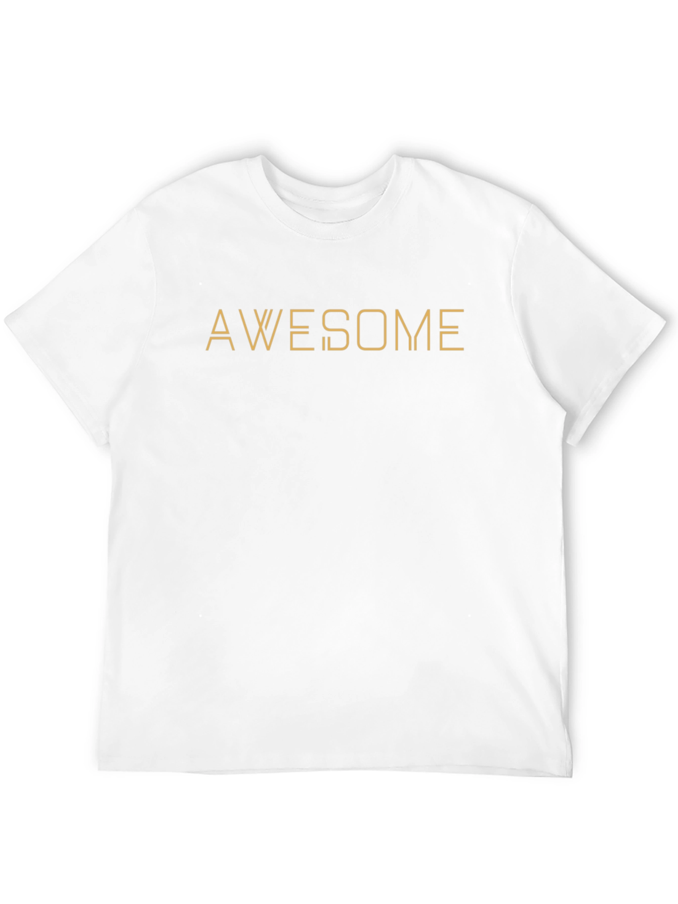 Black Awesome Graphic Tee - Short Sleeve T-Shirt view 12