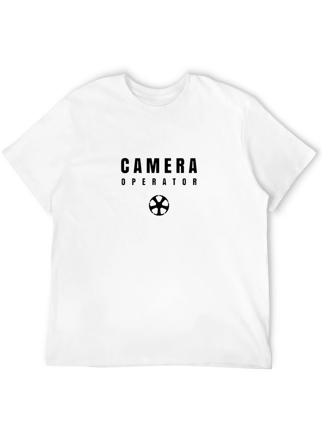 Black Camera Operator Crew Black T-Shirt view 12