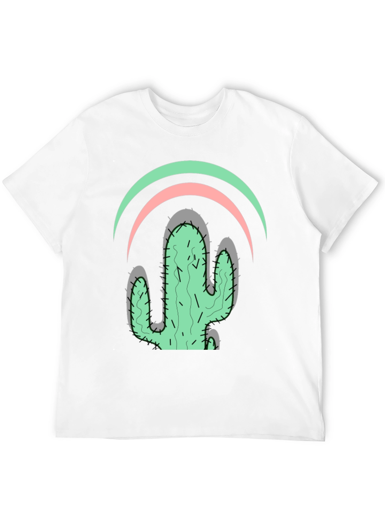 Cactus Graphic Tee - Stylish Desert Vibes - 12
