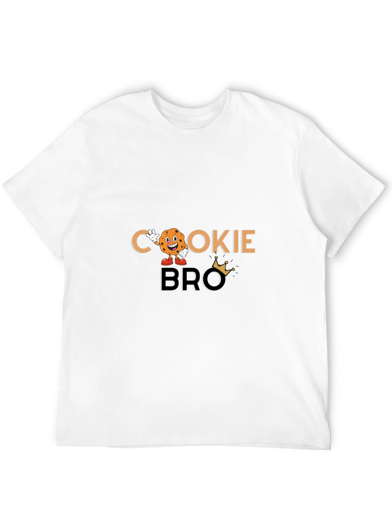 Black Cookie Bro Black Graphic T-Shirt view 12