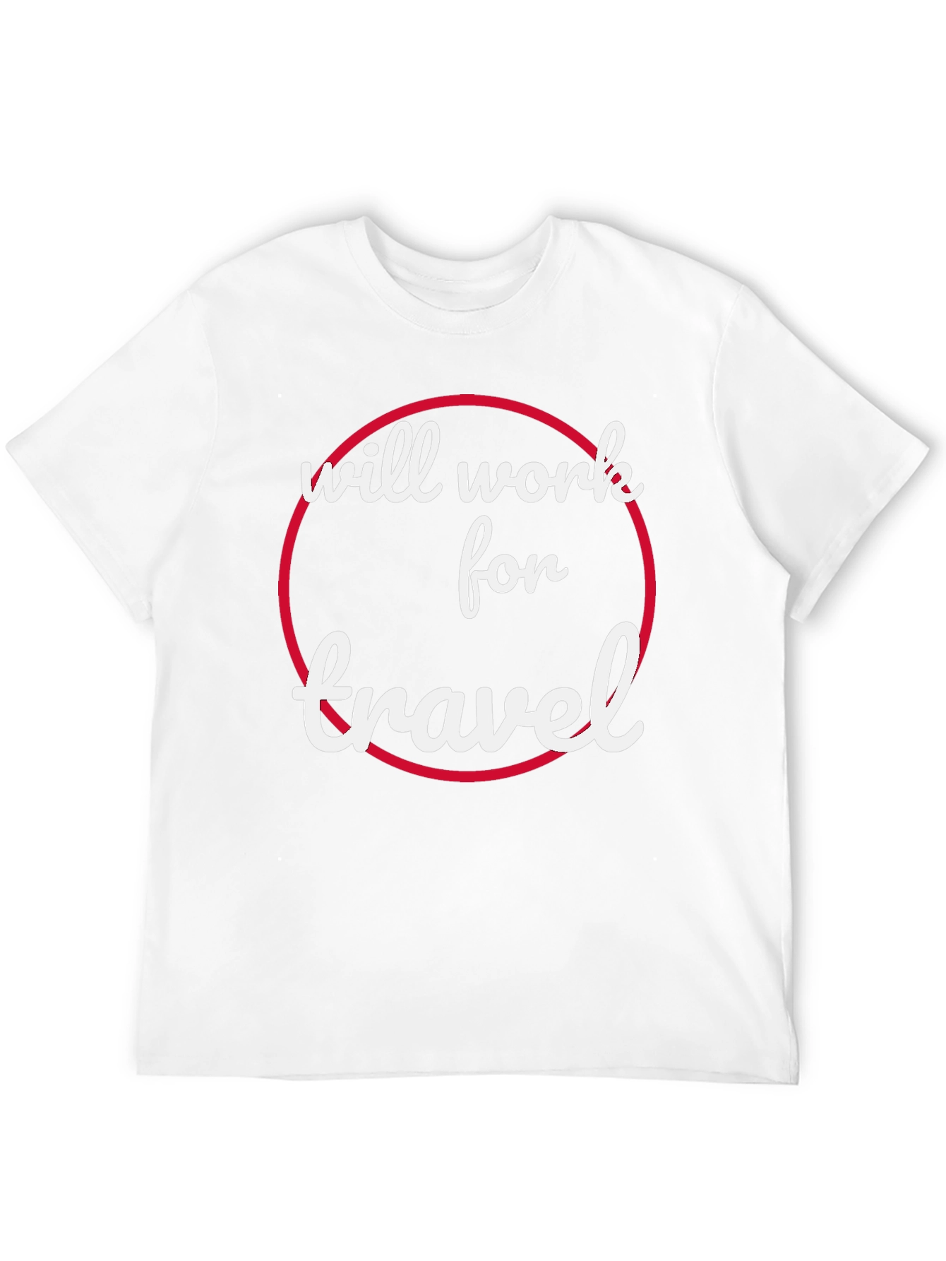 Black Will Work For Travel T-Shirt view 12