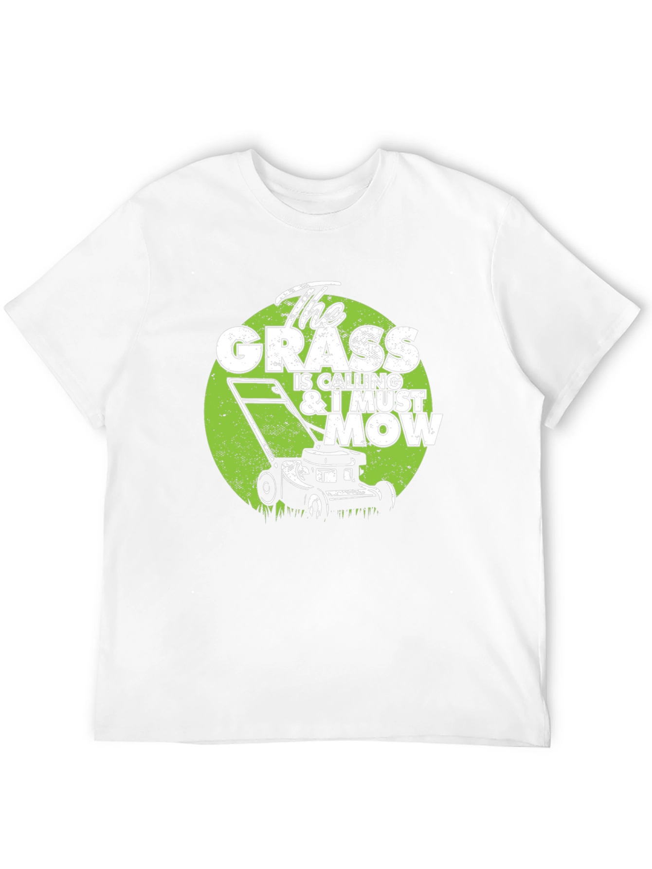 Black The Grass is Calling T-Shirt view 12