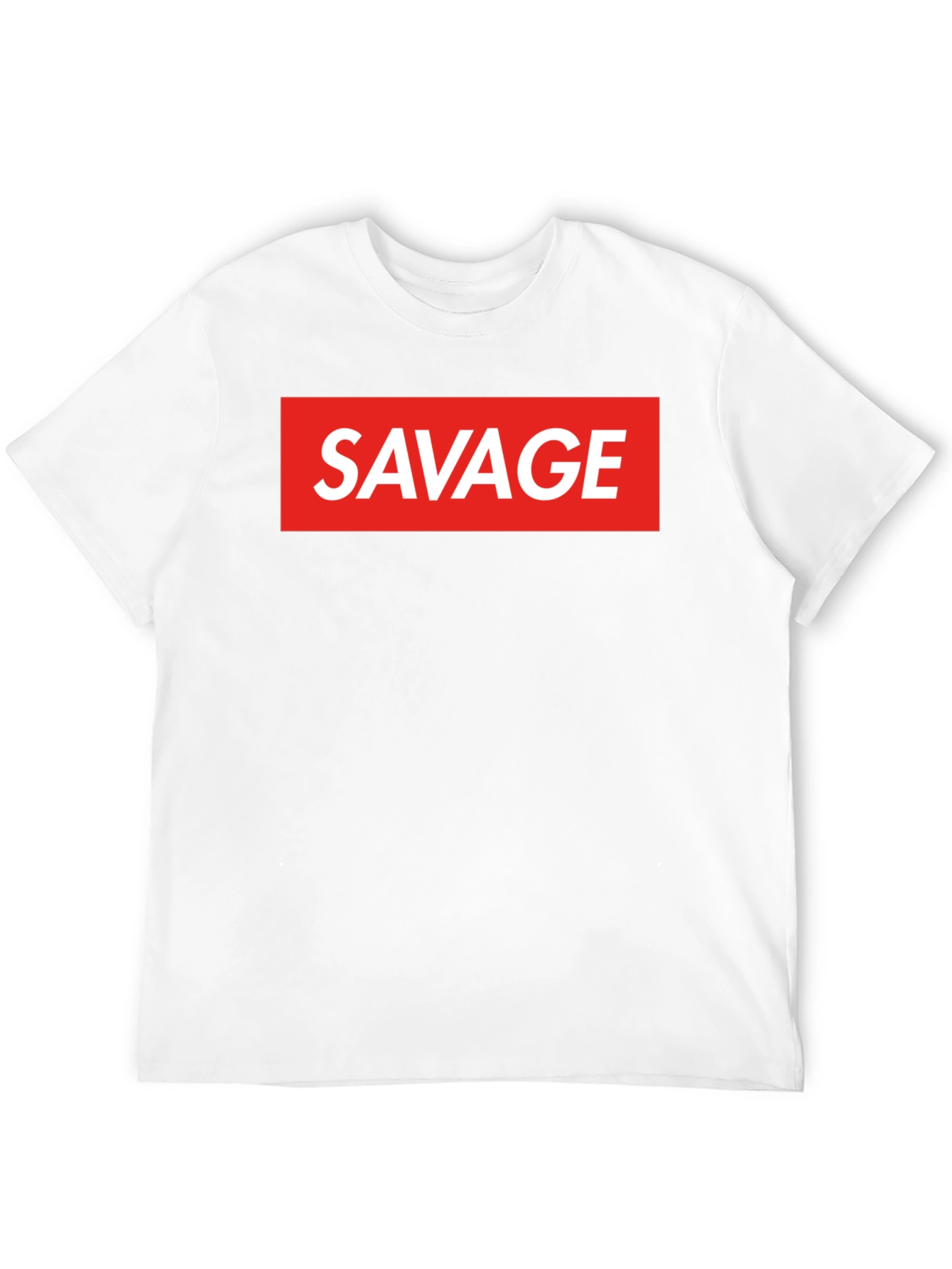 Black Savage Graphic Tee - Bold Statement T-Shirt view 12