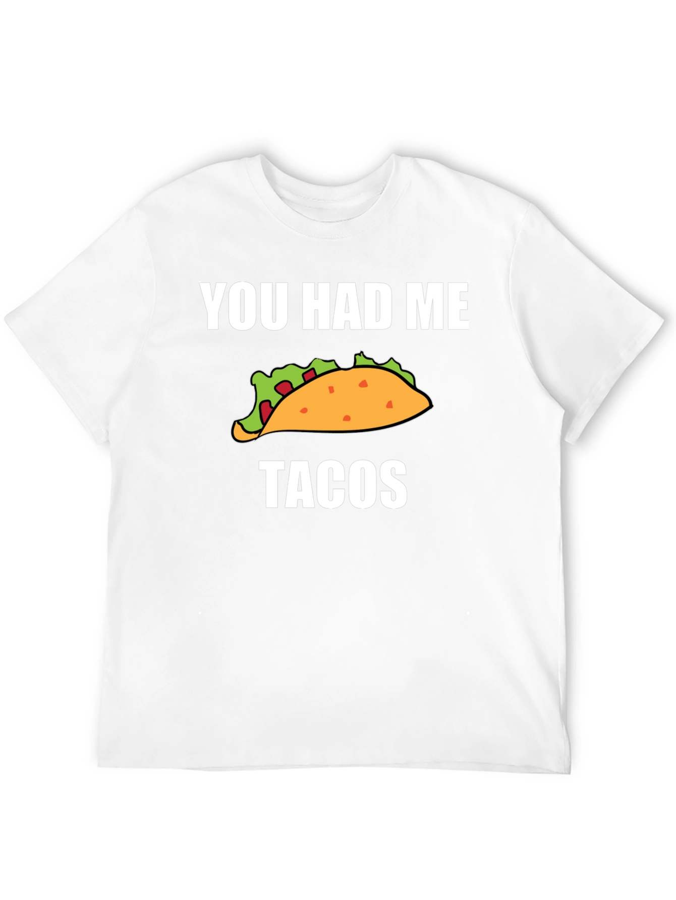 Black You Had Me At Tacos Graphic Tee - Black view 12