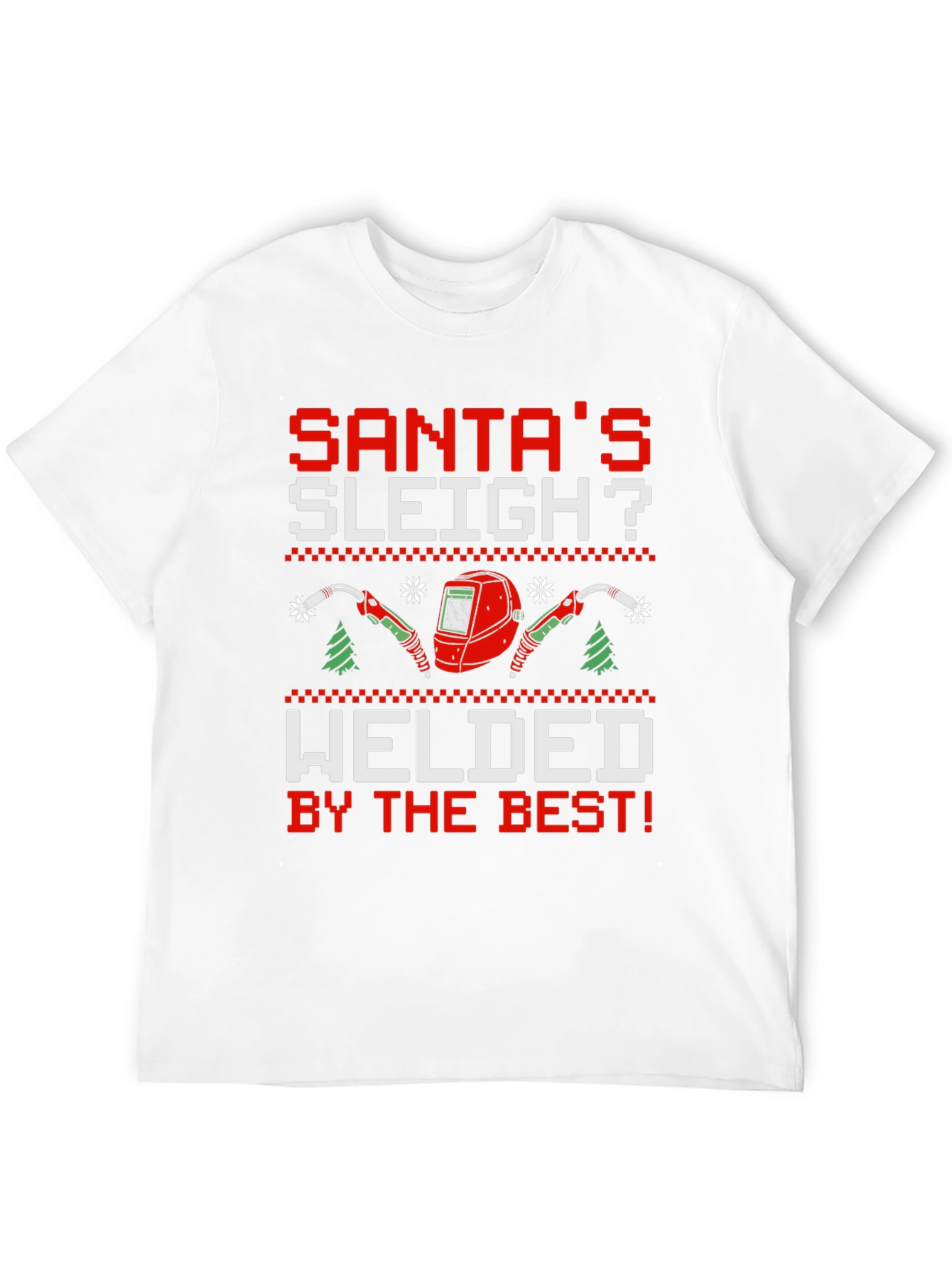 Black Santa's Sleigh Welded T-Shirt view 12