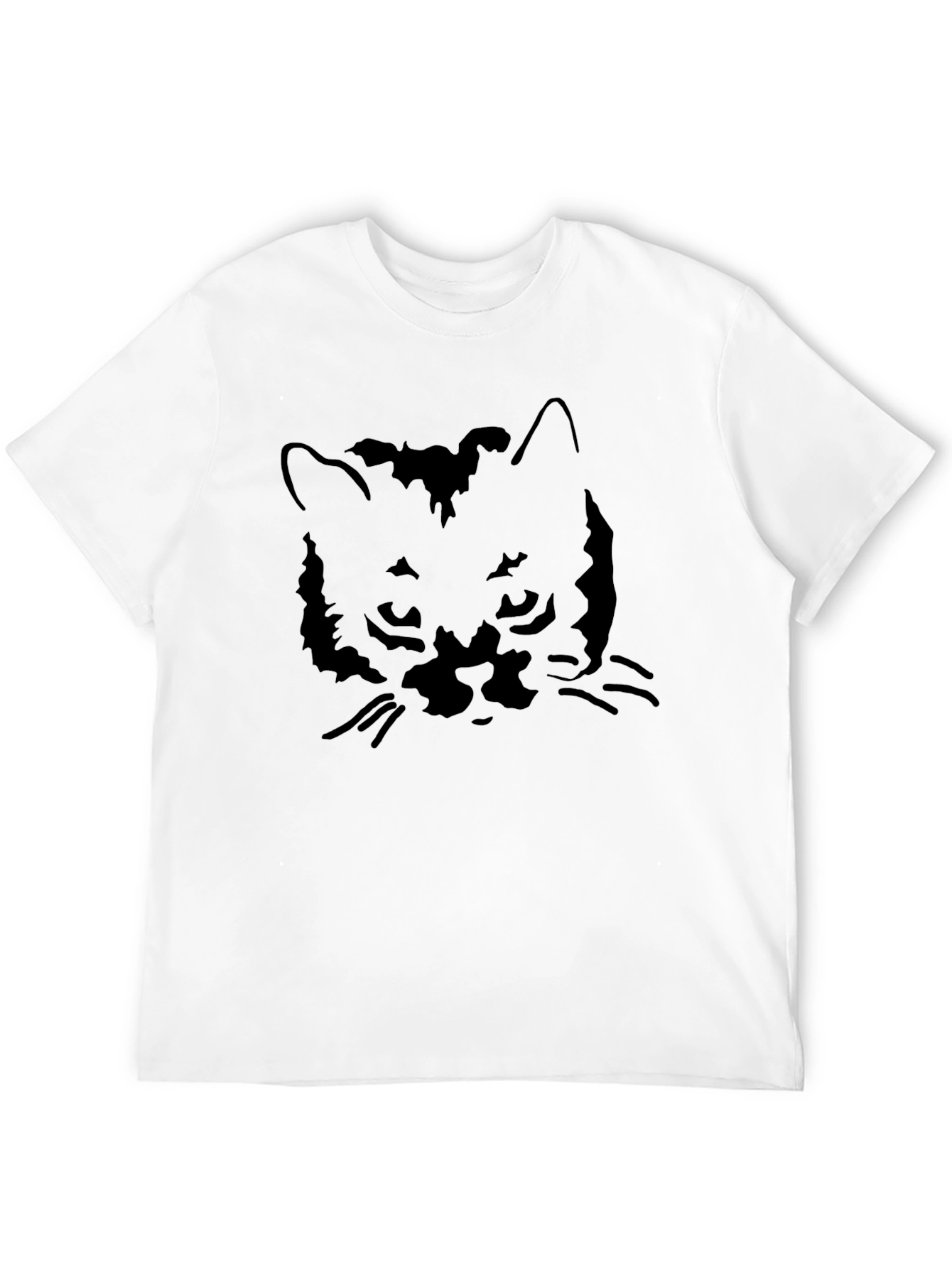 Black Black Cat Graphic Tee - Stylish Menswear view 12