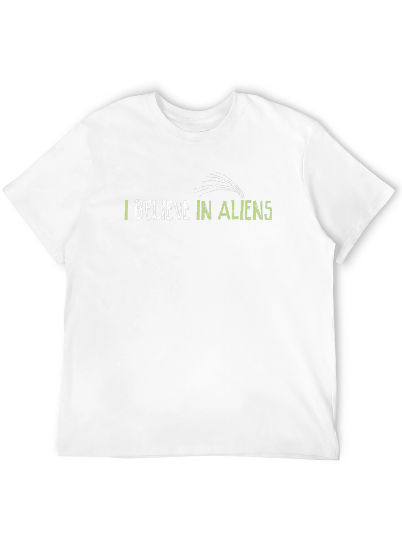 Black I Believe In Aliens Black Graphic Tee view 12