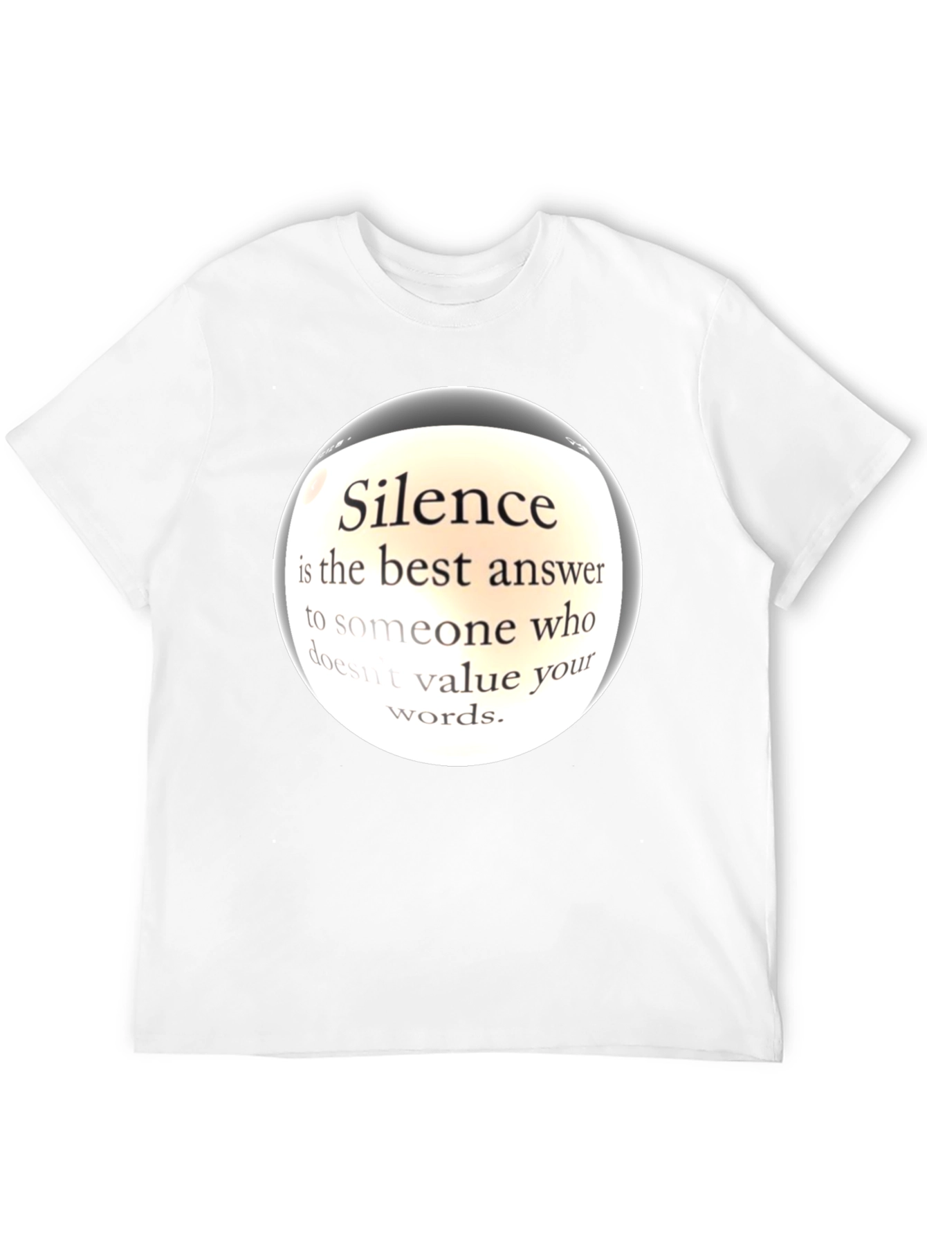 Silence is the Best Answer T-Shirt - 12