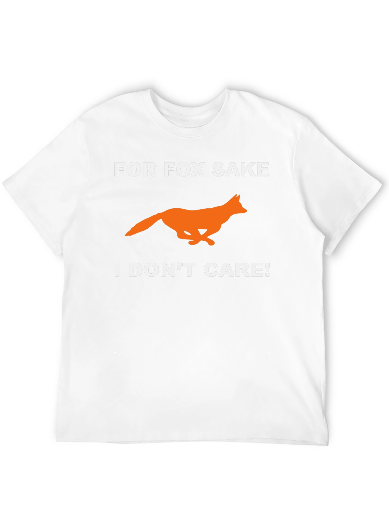 Black For Fox Sake T-Shirt - Funny Novelty Tee view 12