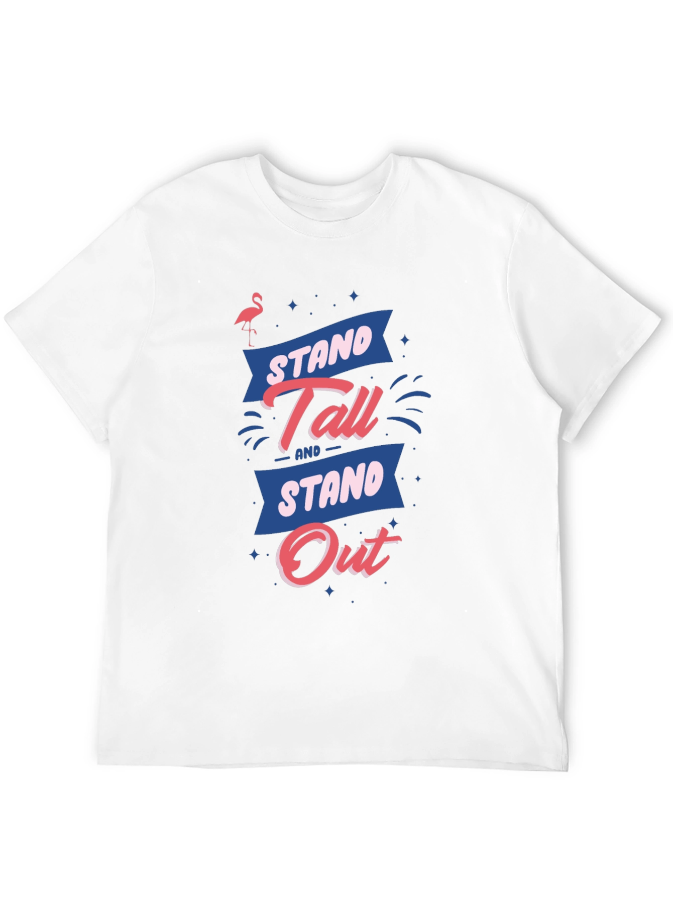 Black Stand Tall Graphic Print Tee view 12