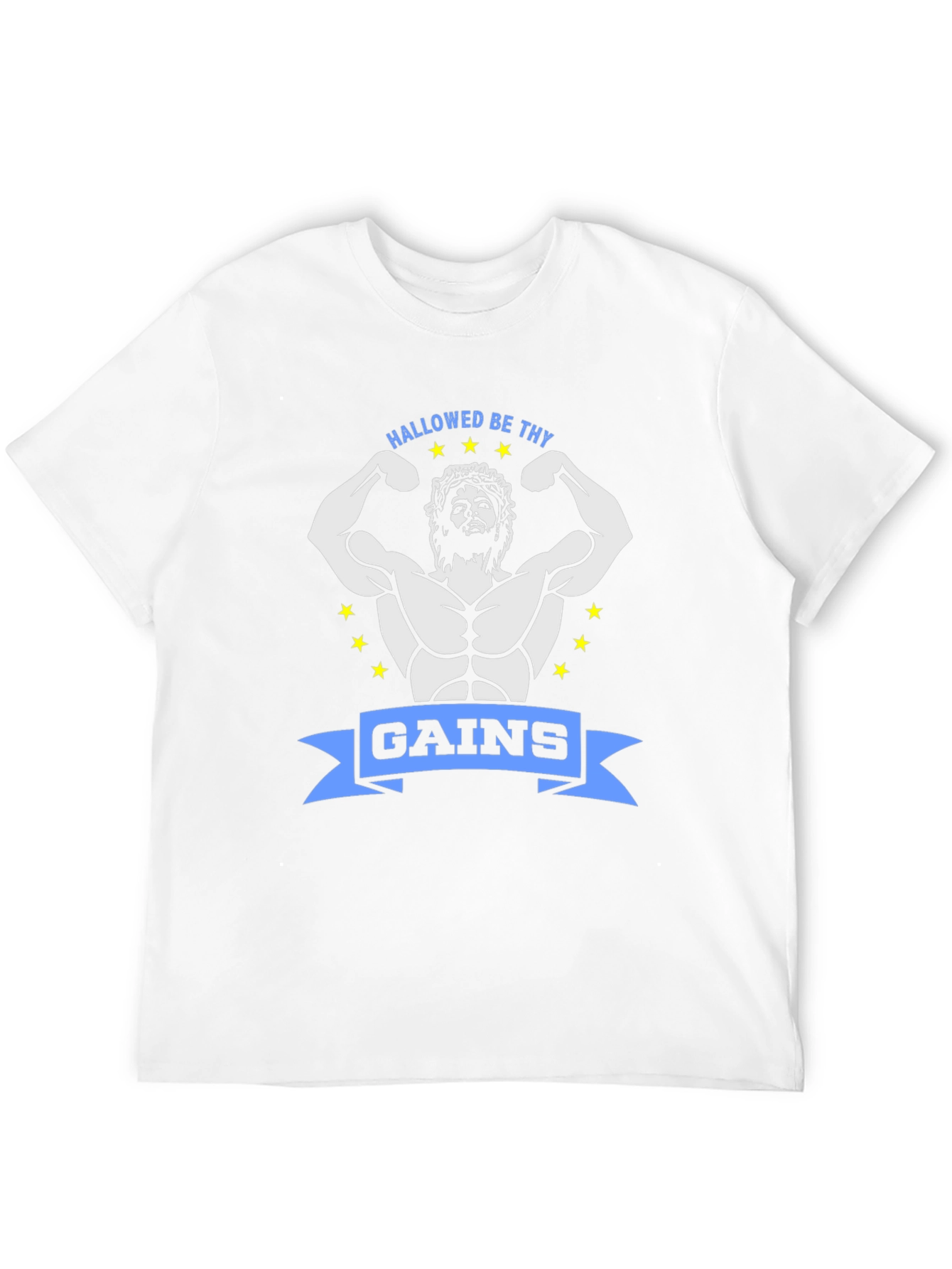 Black Hallowed Be Thy Gains Graphic Tee - Black view 12