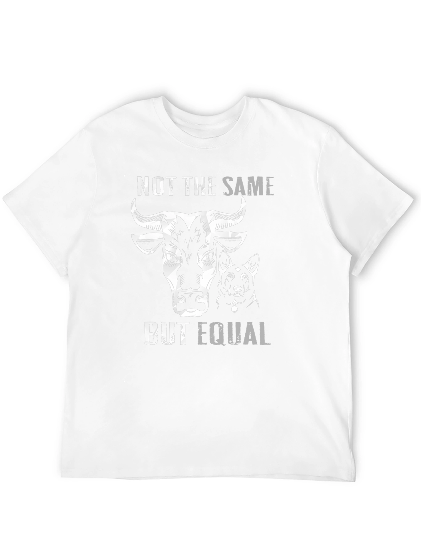 Black Not the Same But Equal Graphic T-Shirt view 12