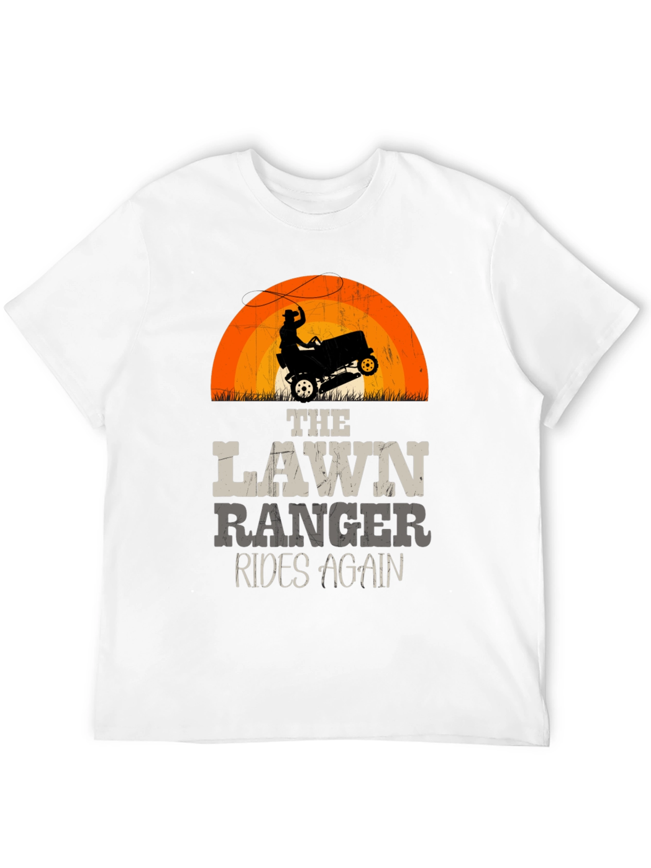 Lawn Ranger Rides Again Graphic T-Shirt - 12