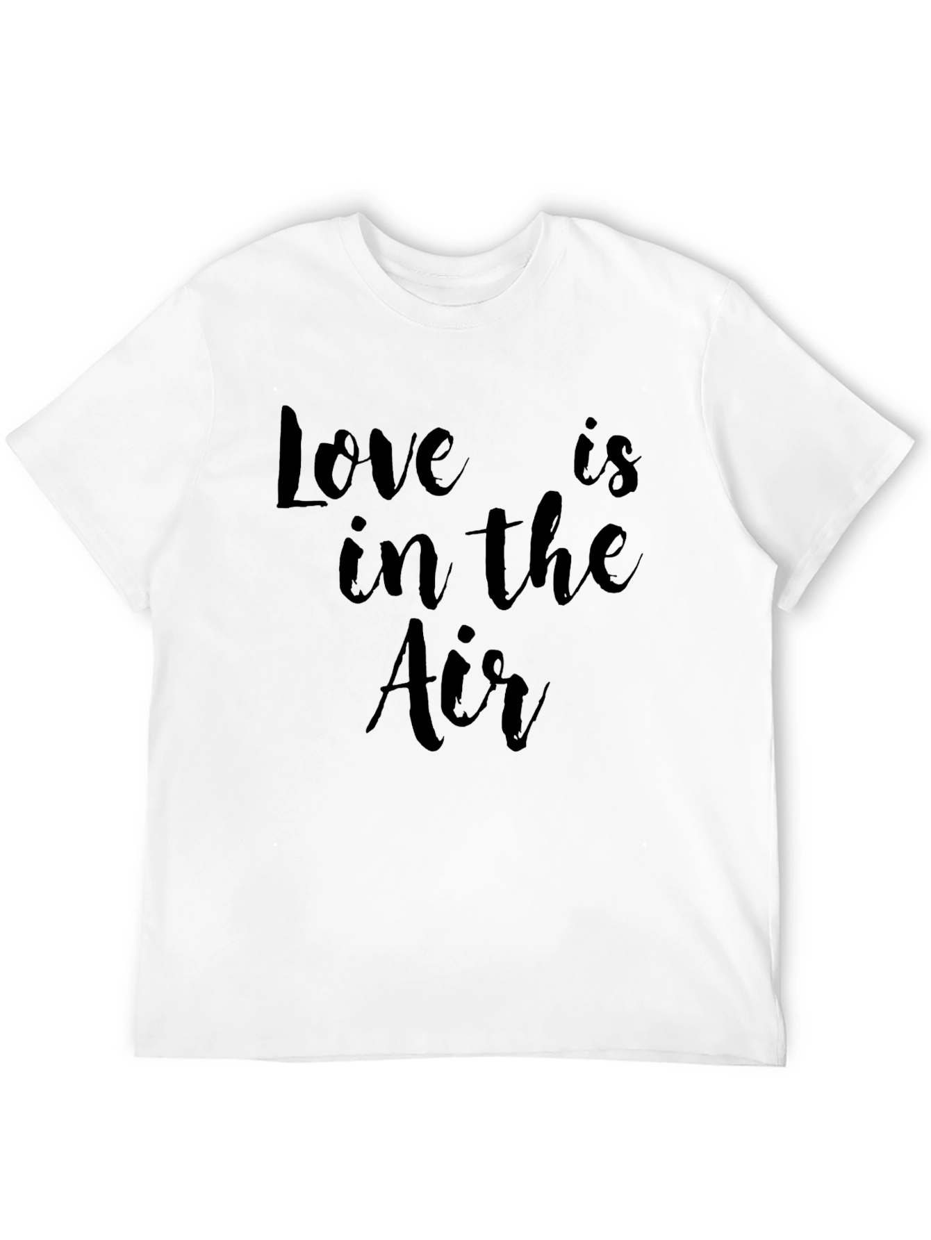 Black Love is in the Air Black Graphic Tee view 12