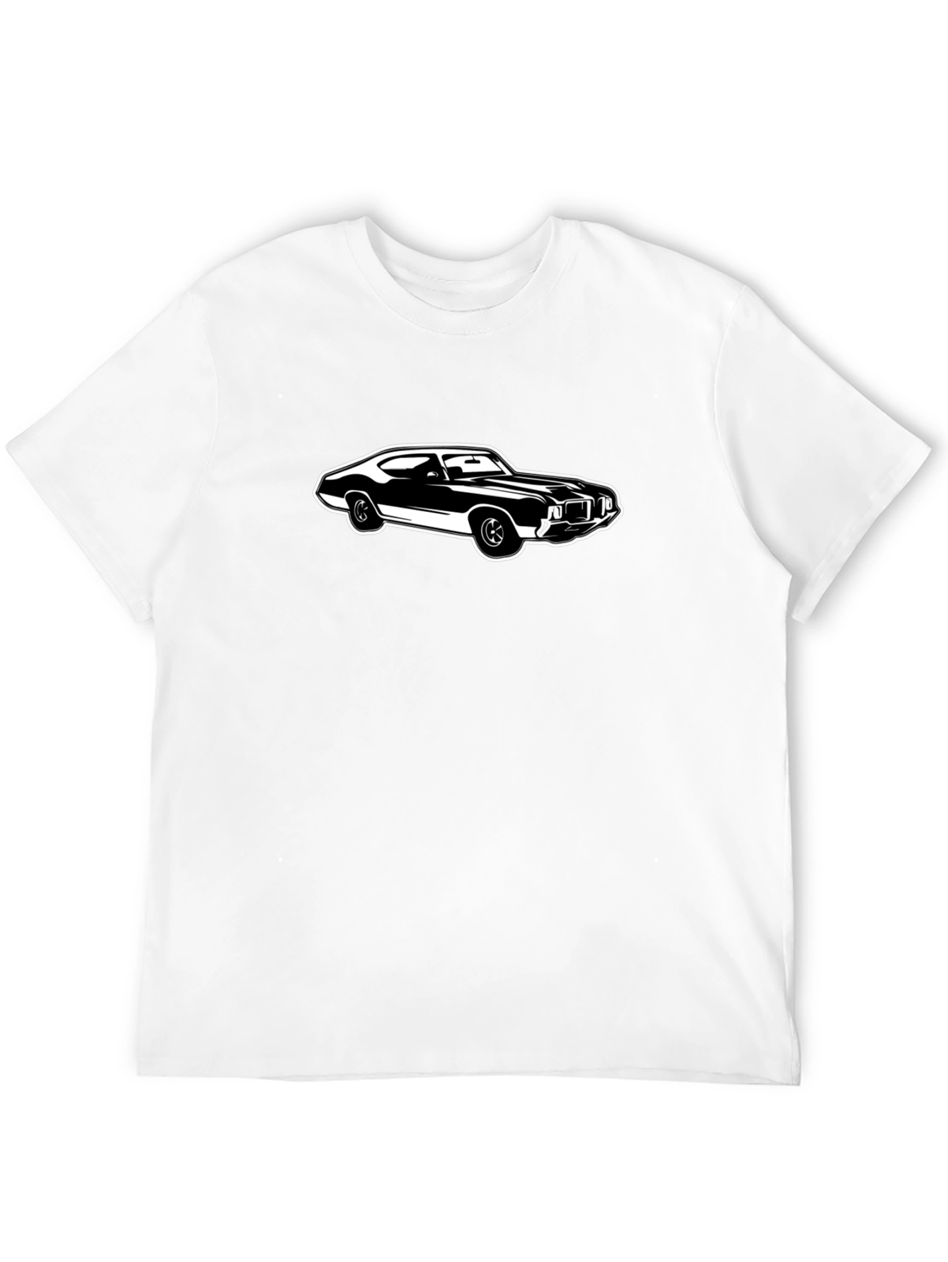 Black Classic Car Graphic Tee - Black view 12