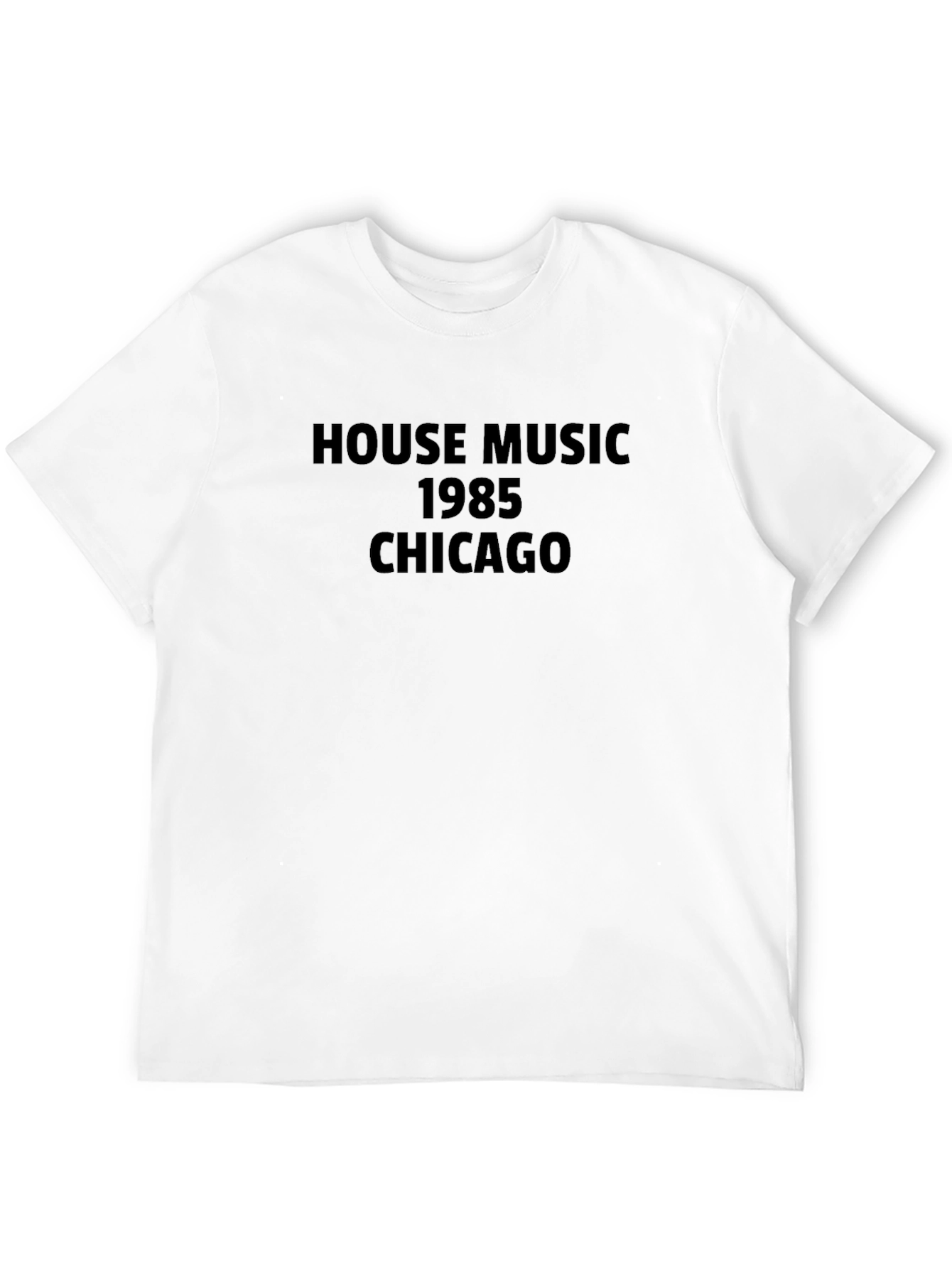 Black House Music 1985 Chicago T-Shirt view 12