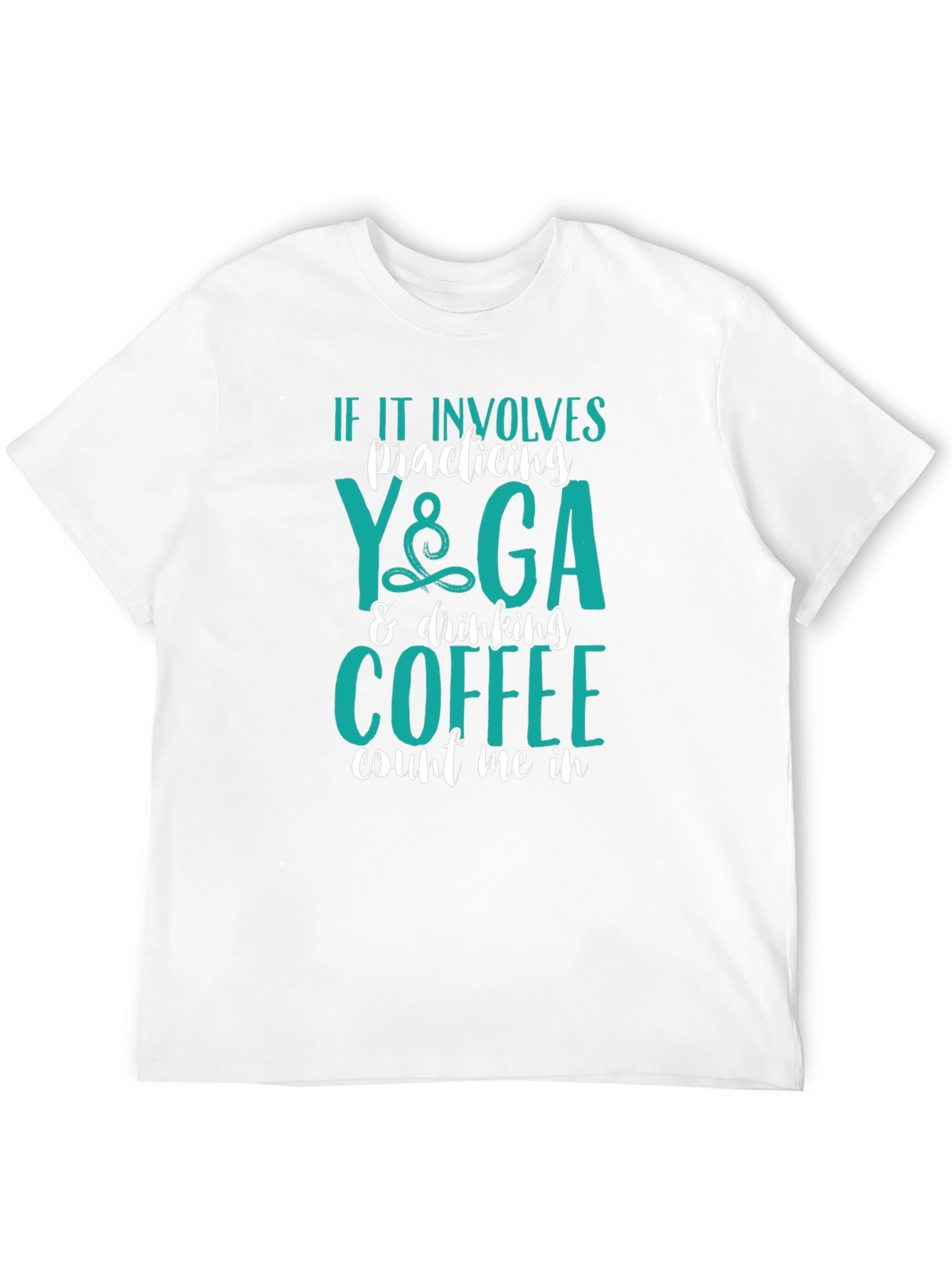 Black Yoga & Coffee T-Shirt - Count Me In! view 12