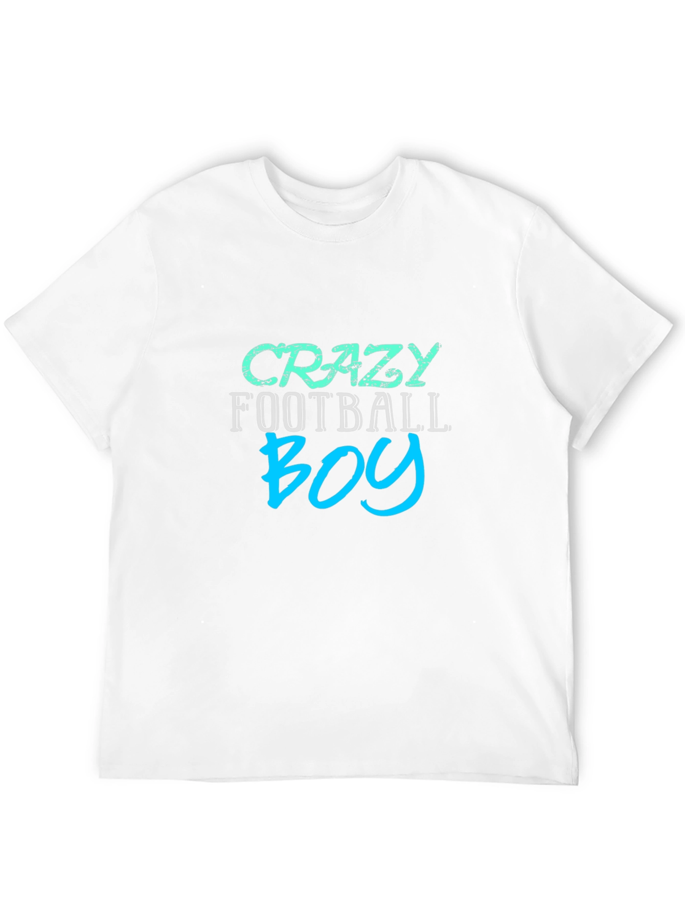 Black Crazy Football Boy Graphic Tee view 12