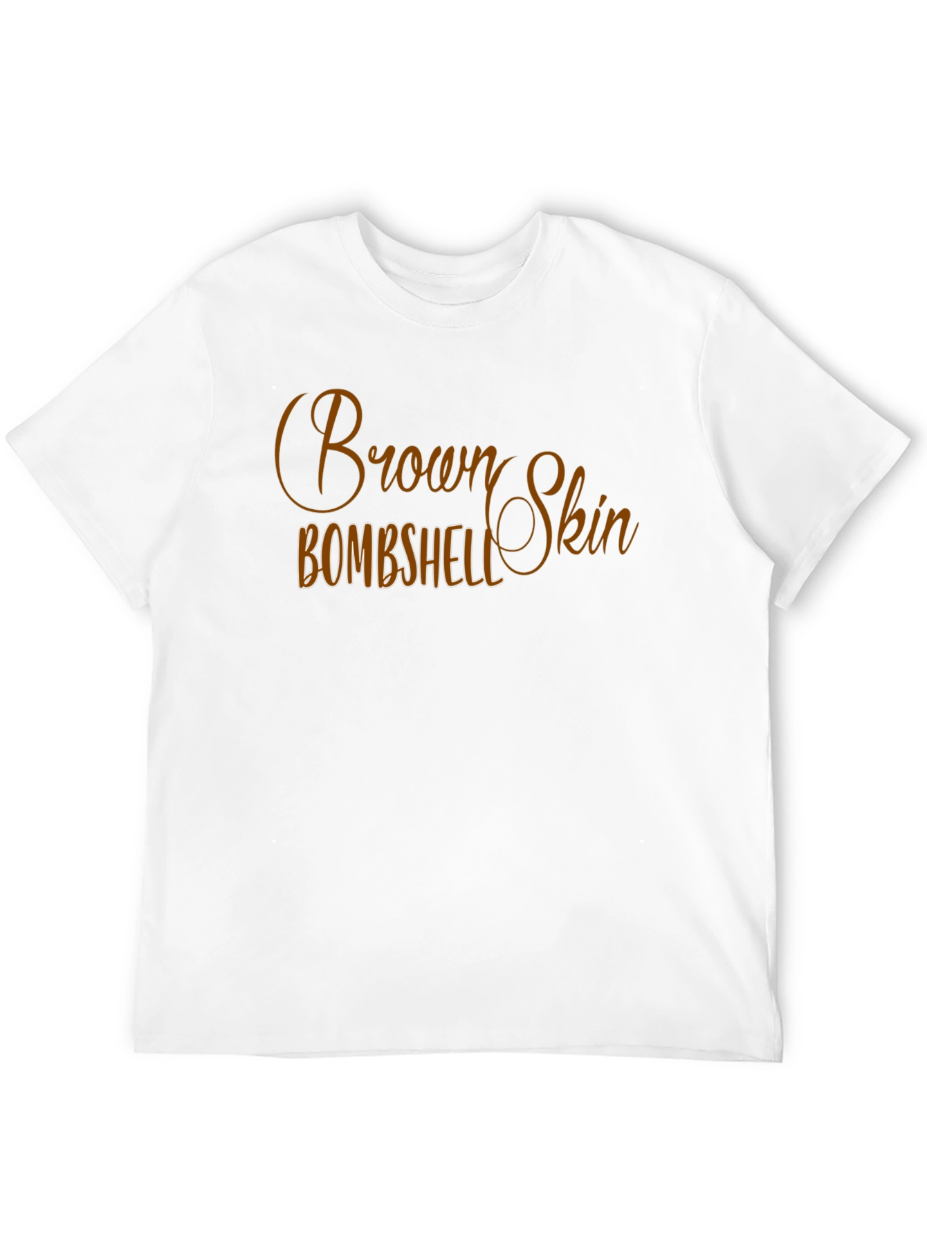 Brown Skin Bombshell Graphic T-Shirt - 12