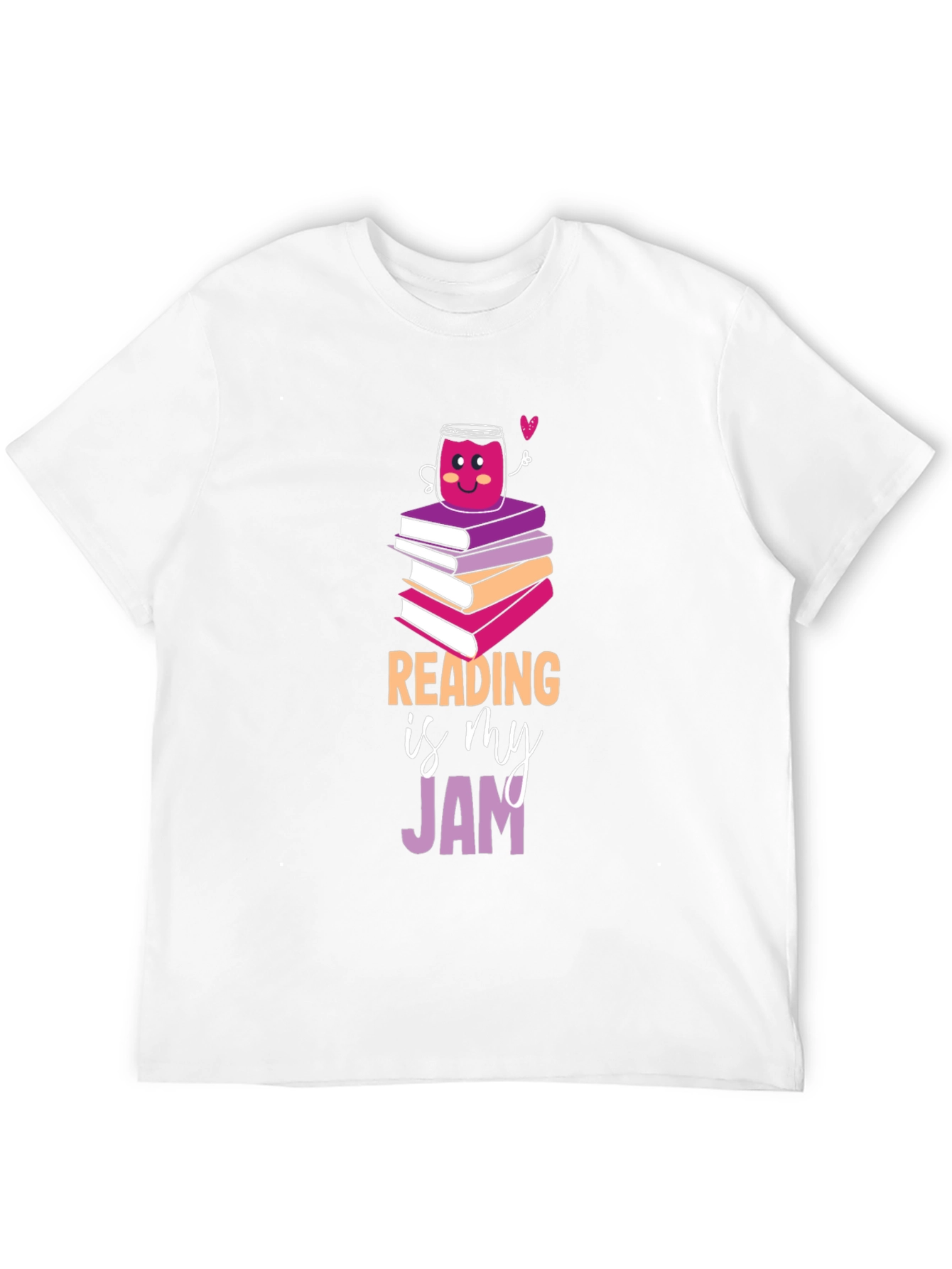 Black Reading Is My Jam Graphic T-Shirt view 12