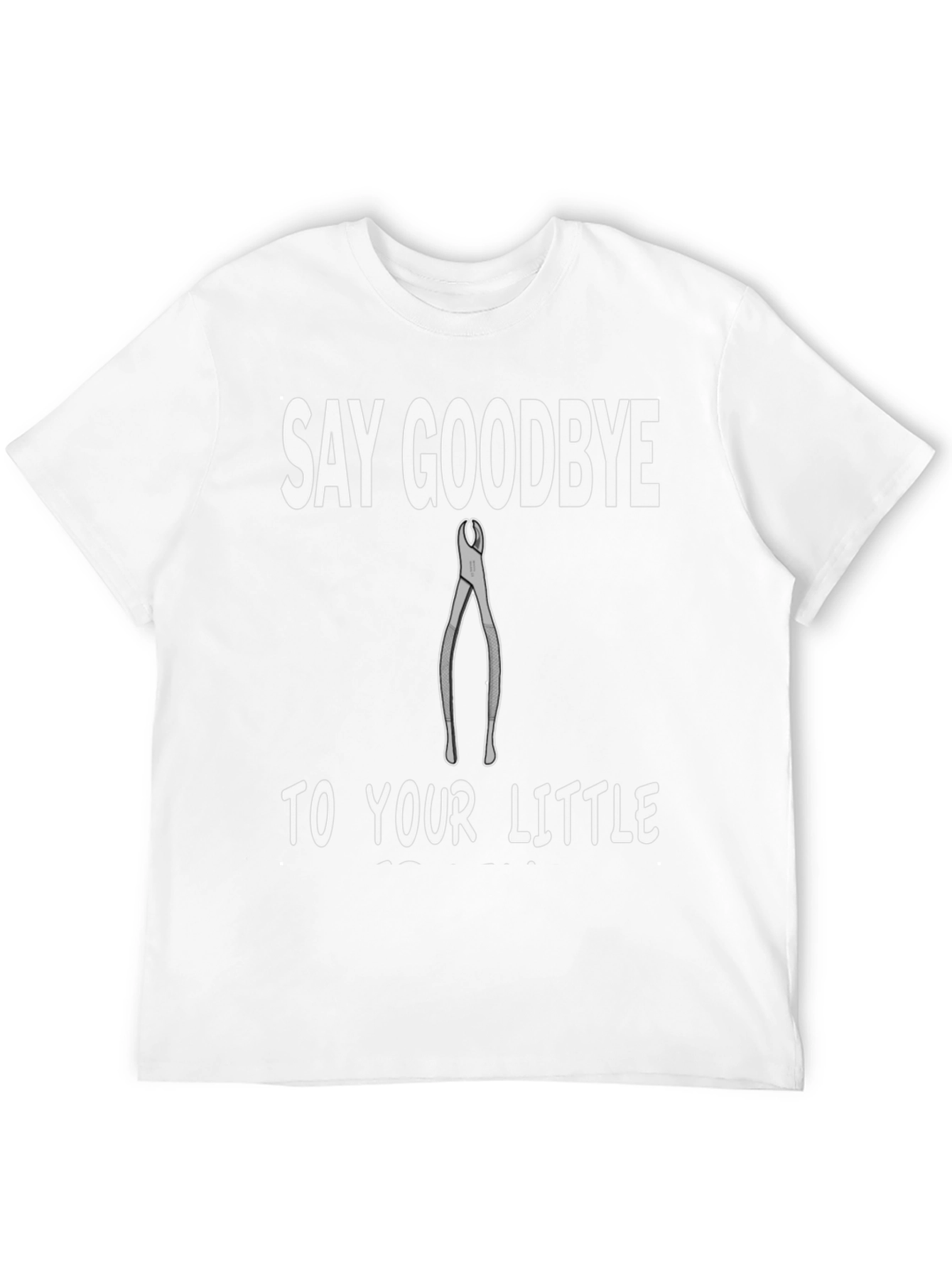 Black Funny Dentist T-Shirt - Say Goodbye view 12