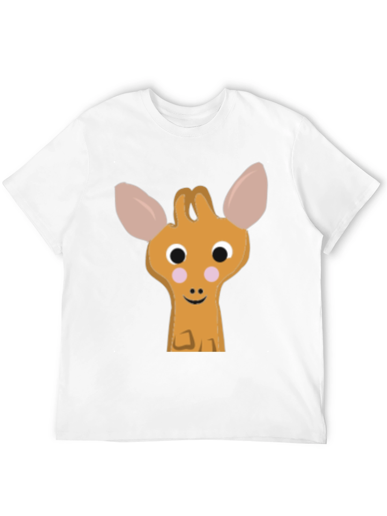 Black Cute Giraffe Graphic Tee - Soft Cotton Comfort view 12