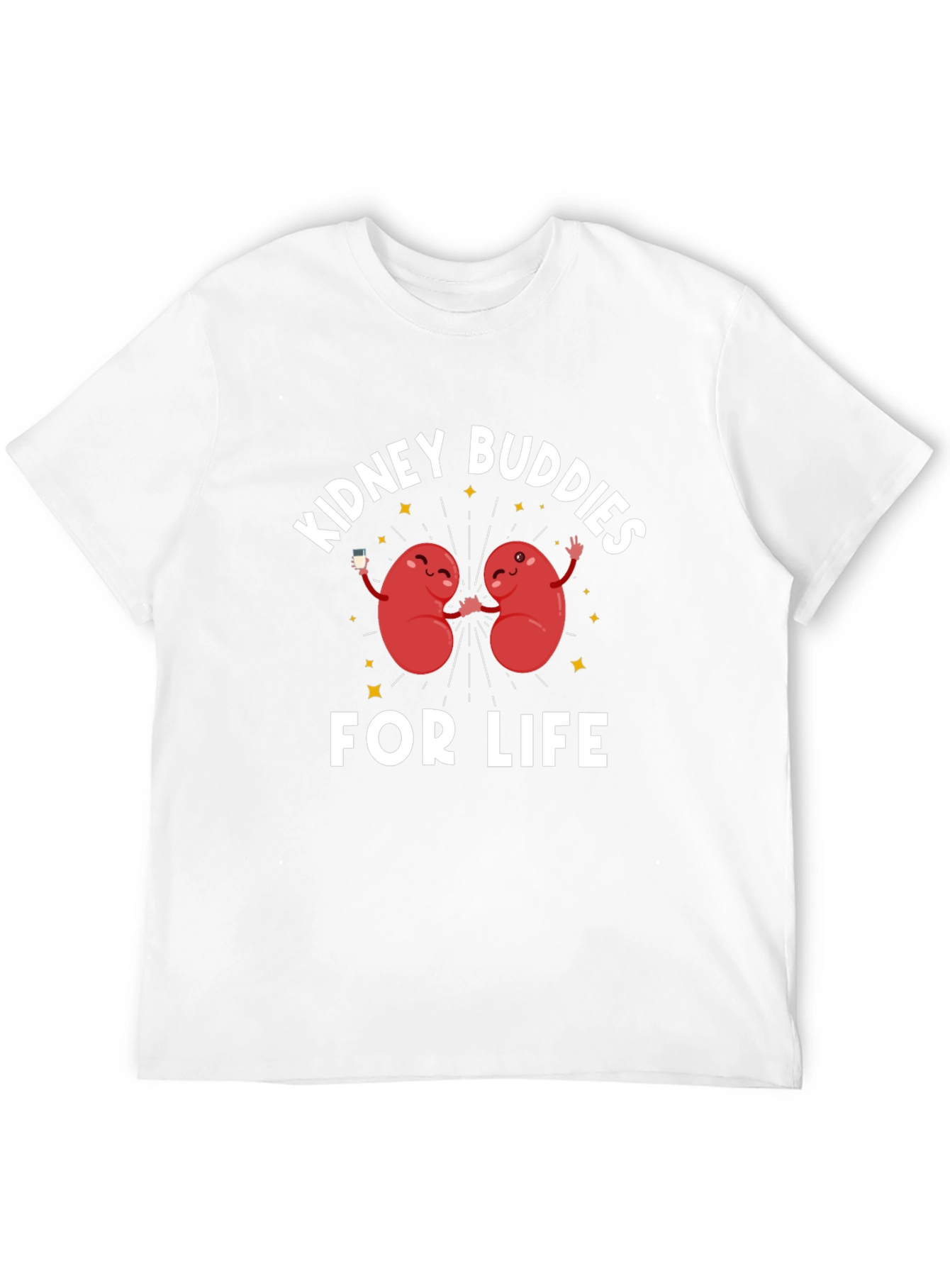 Black Kidney Buddies For Life Graphic Tee view 12