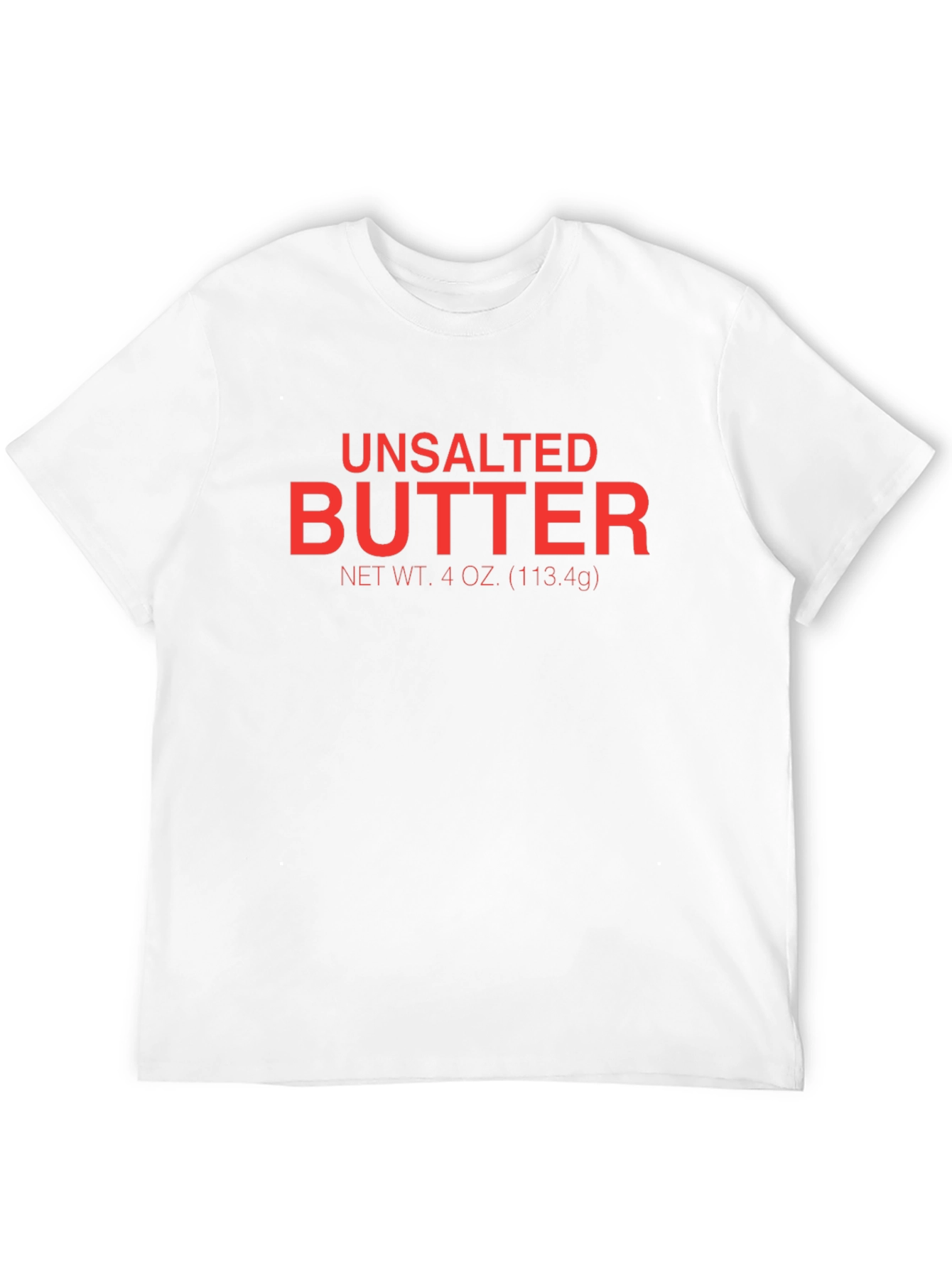 Black Unsalted Butter Graphic T-Shirt - Novelty Tee view 12