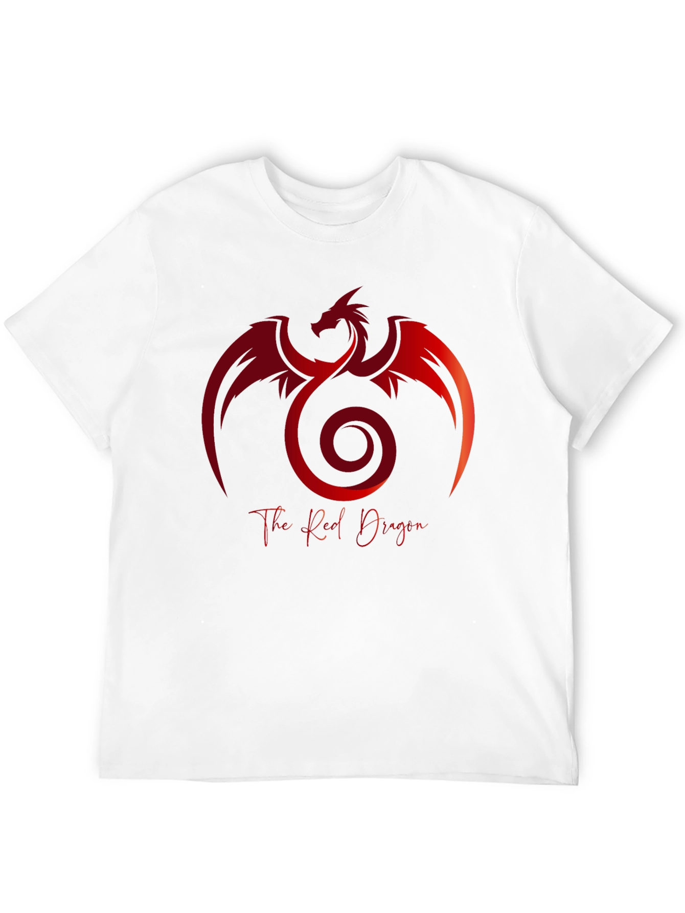 Black The Red Dragon Graphic Tee - Black Cotton Shirt view 12