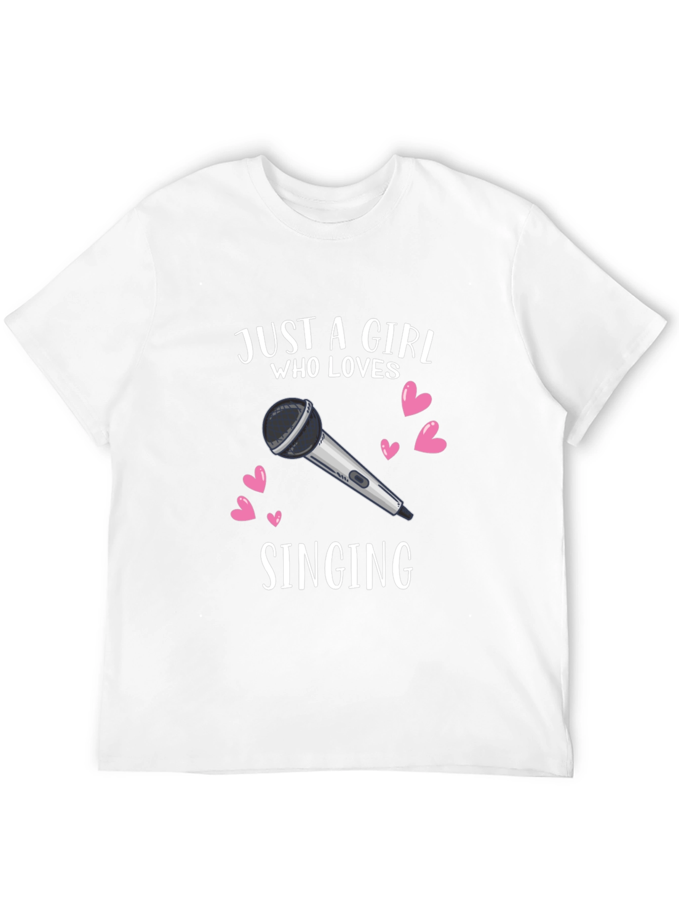 Black Girl Who Loves Singing Graphic T-Shirt view 12