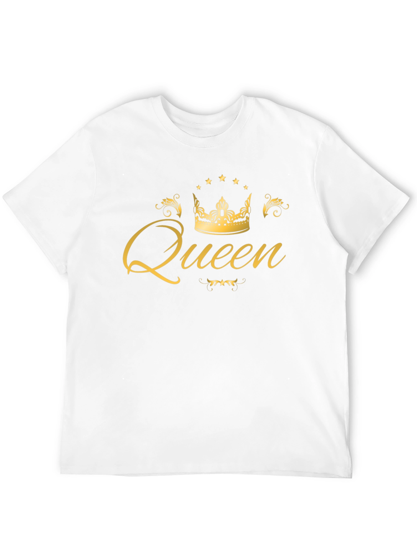 Black Queen Crown Graphic T-Shirt - Black view 12