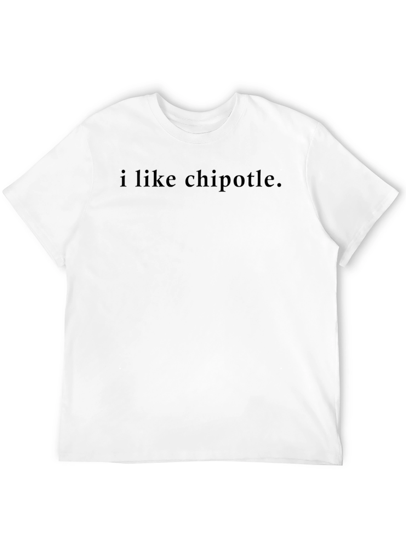 Black I Like Chipotle Black T-Shirt view 12