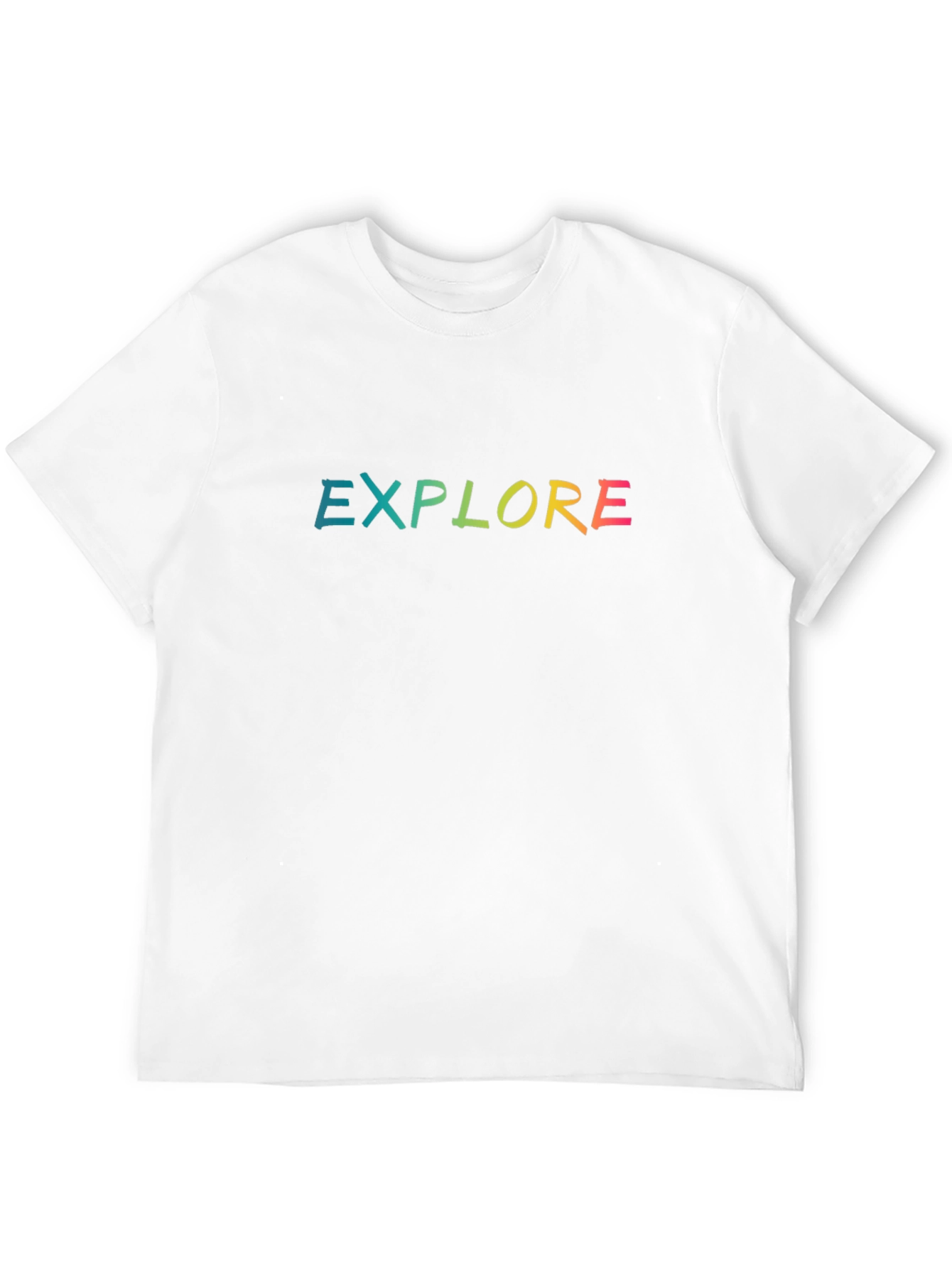 Black Explore Graphic Print Black T-Shirt view 12
