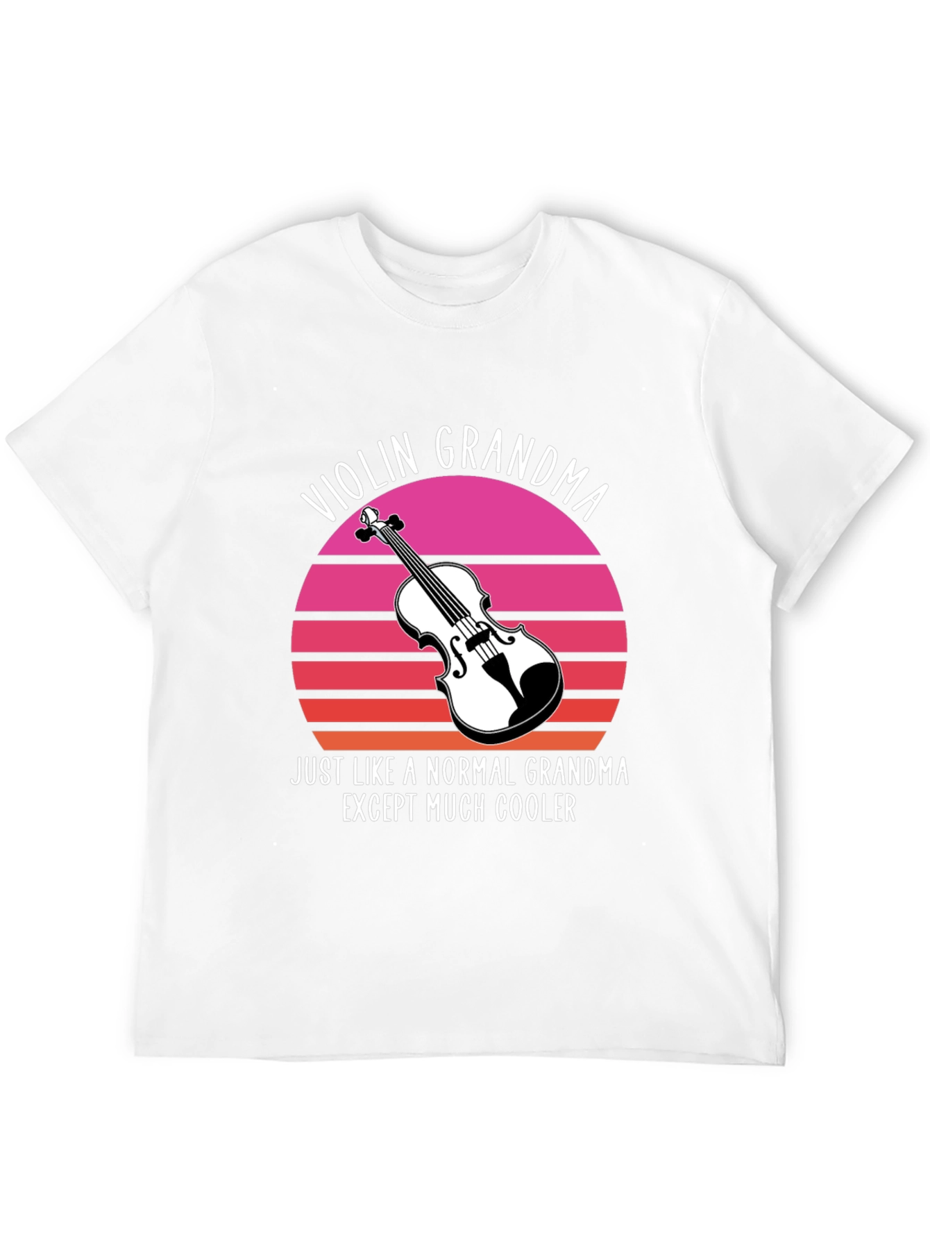 Black Violin Grandma T-Shirt - Cool Musician Gift view 12